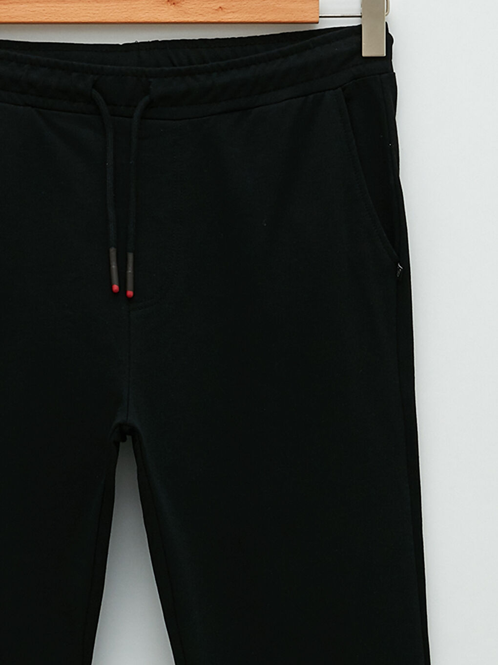 Siyah Standart Kalıp Erkek Pijama Alt-7