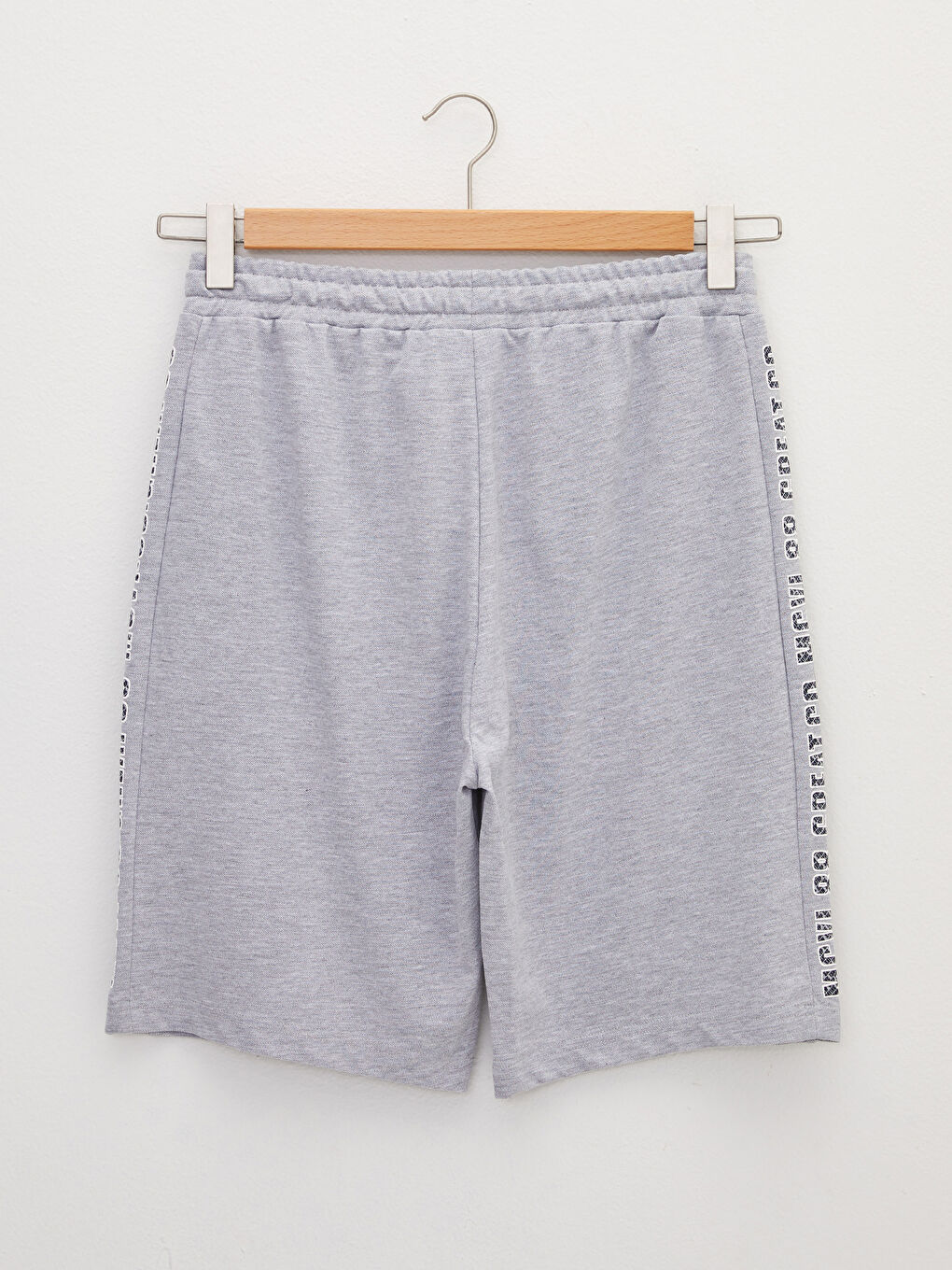 Gri Standart Kalıp Erkek Pijama Alt Şort-7