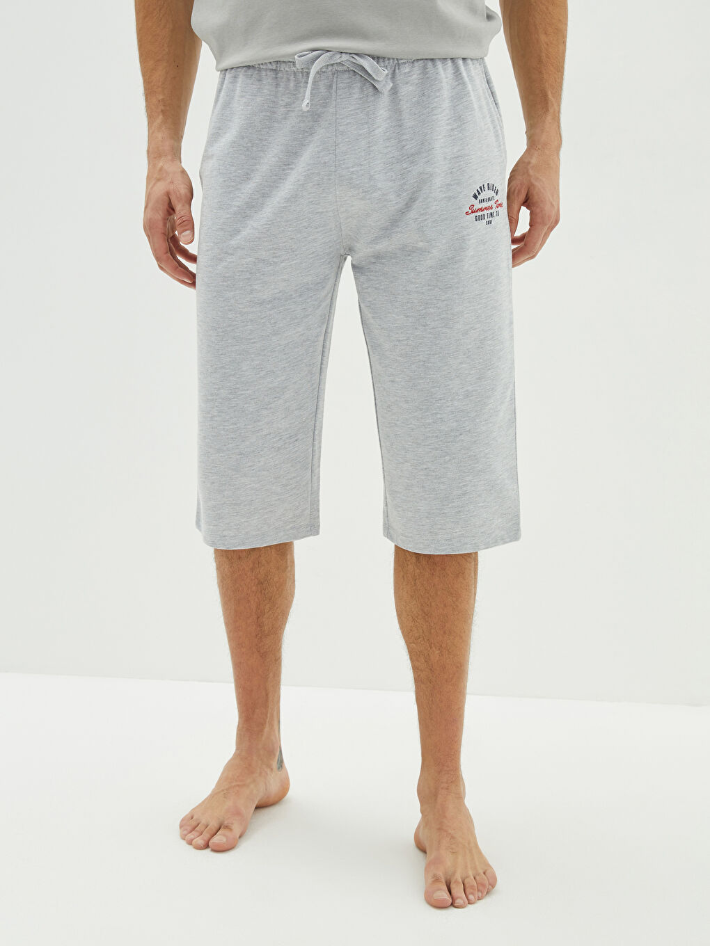 LC Waikiki Standard Fit Men's Pyjama Bottom Shorts -S23312Z8-LAL