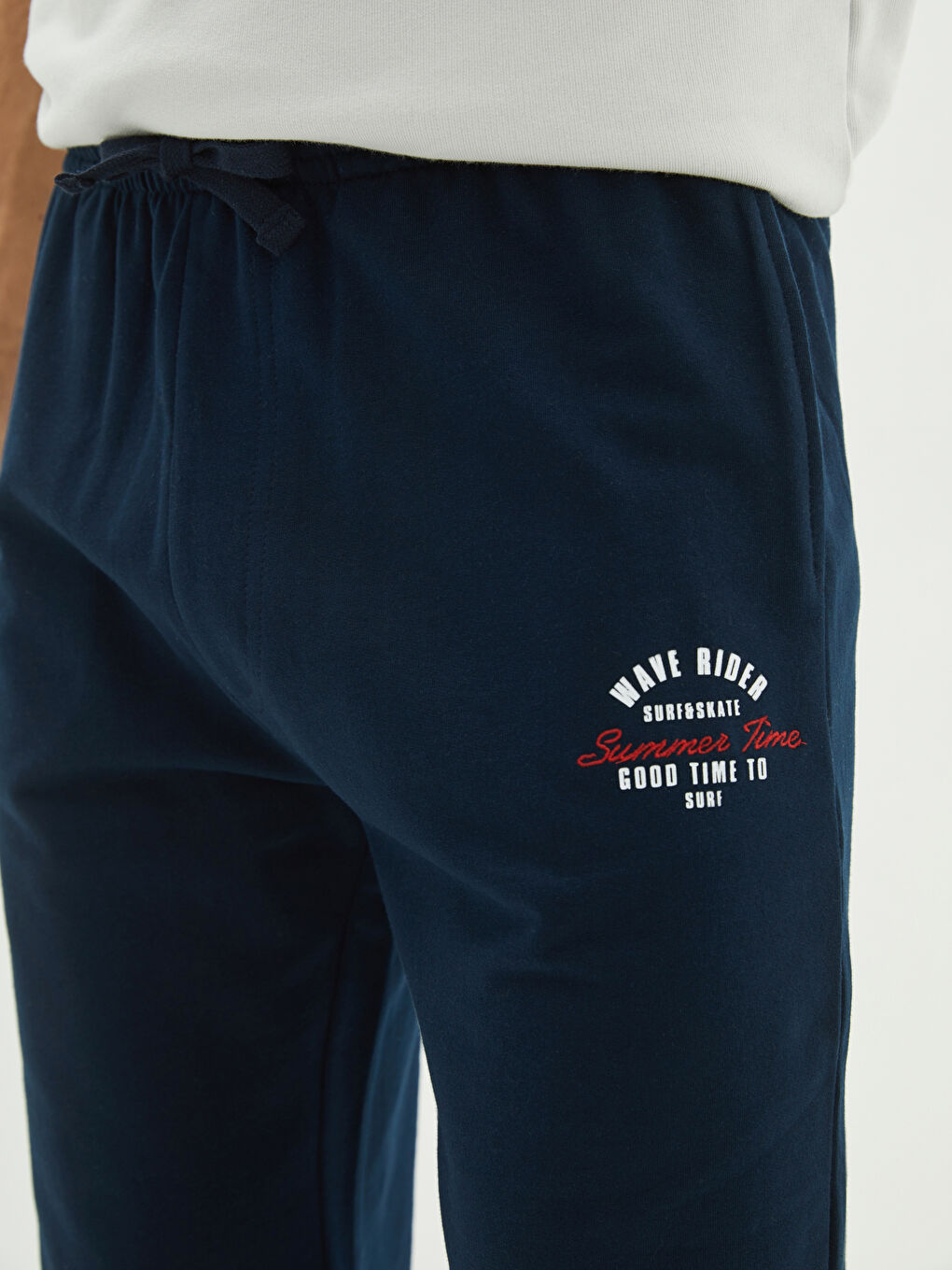 شورت بيجامة رجالي بقصة عادية-2