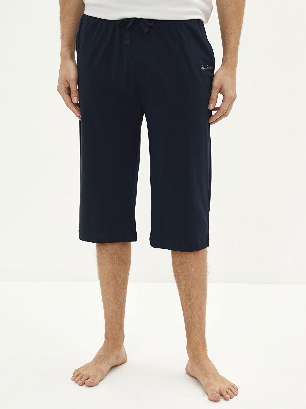 شورت بيجامة رجالي بقصة عادية-2