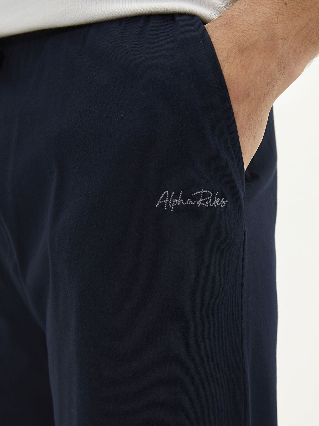 شورت بيجامة رجالي بقصة عادية-3