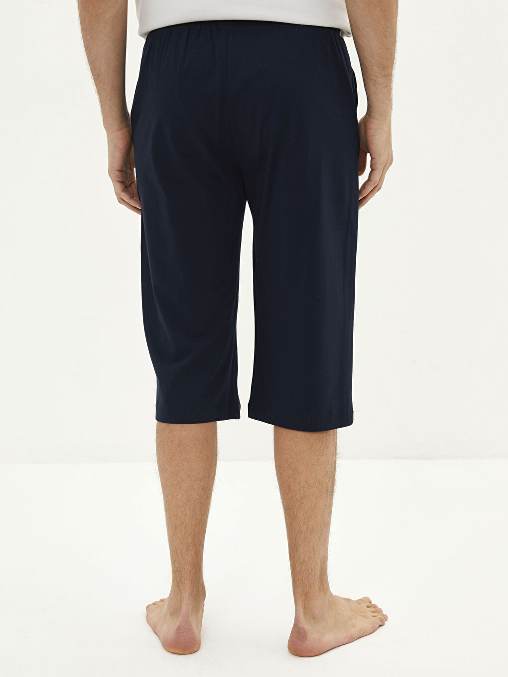 شورت بيجامة رجالي بقصة عادية-4