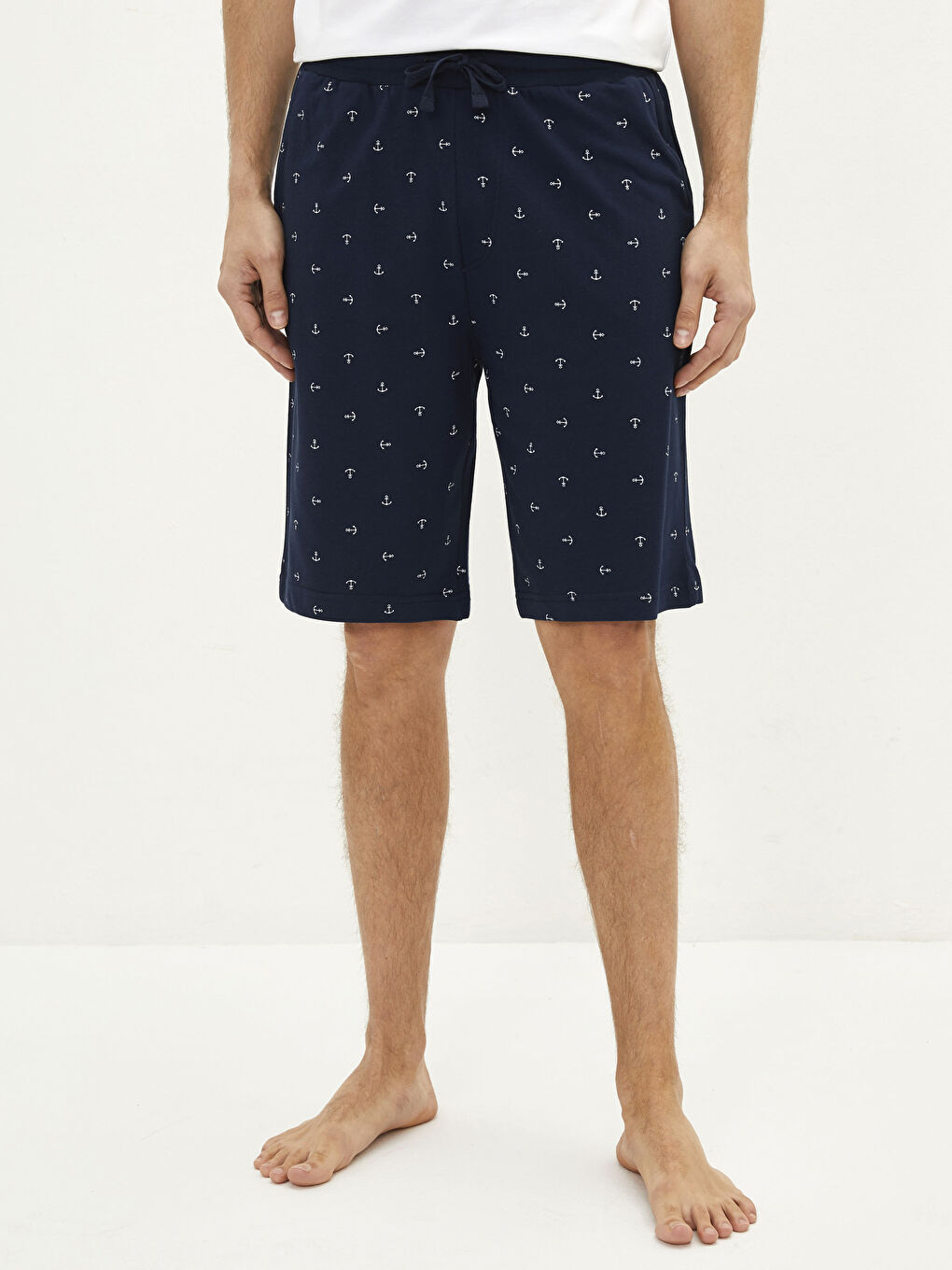 LC WAIKIKI Standard Fit Men's Pyjama Bottom Shorts -S23316Z8-LSJ