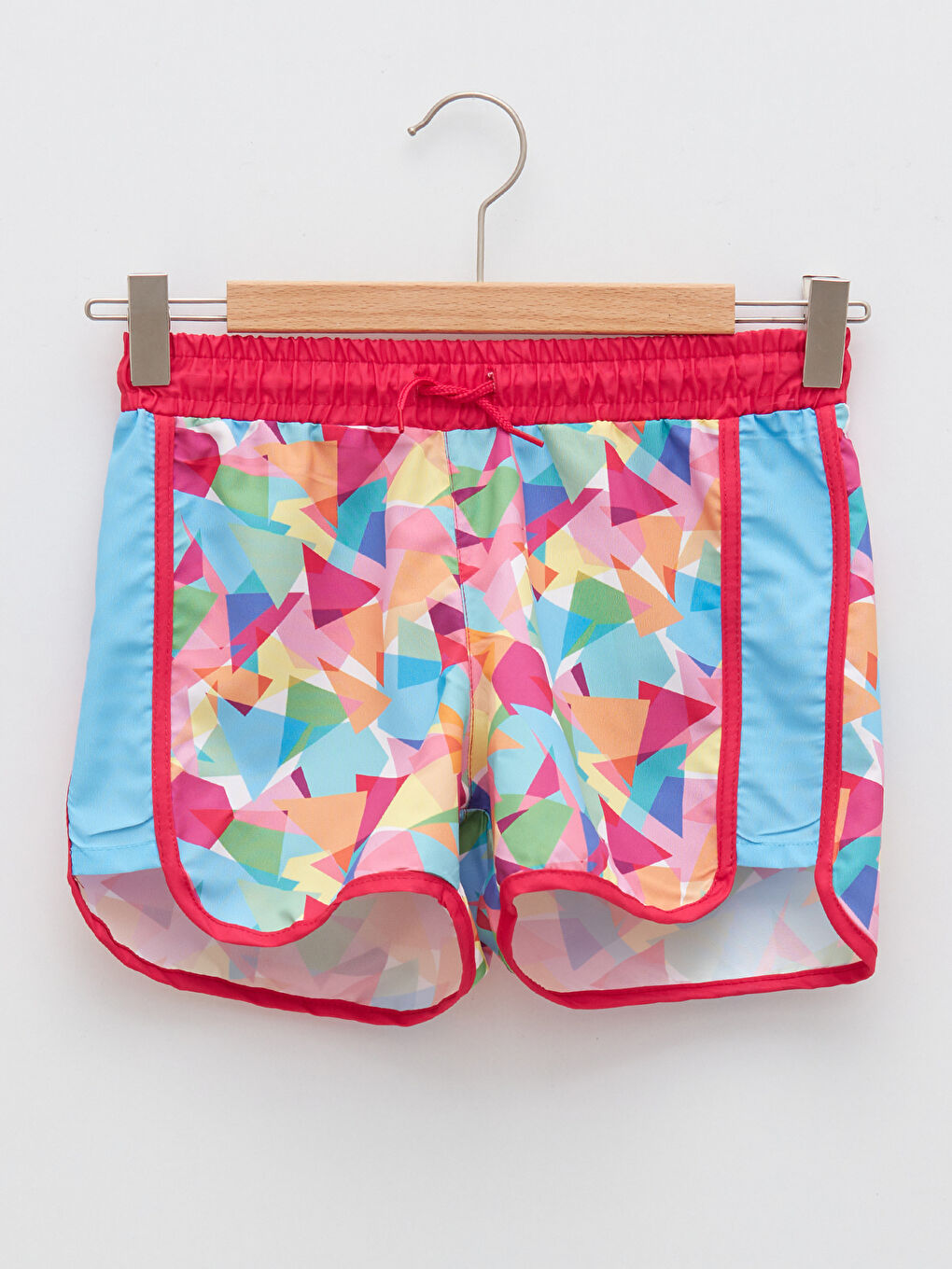 LC Waikiki Elastic Waist Printed Girl's Swim Shorts -S23325Z4-F9C