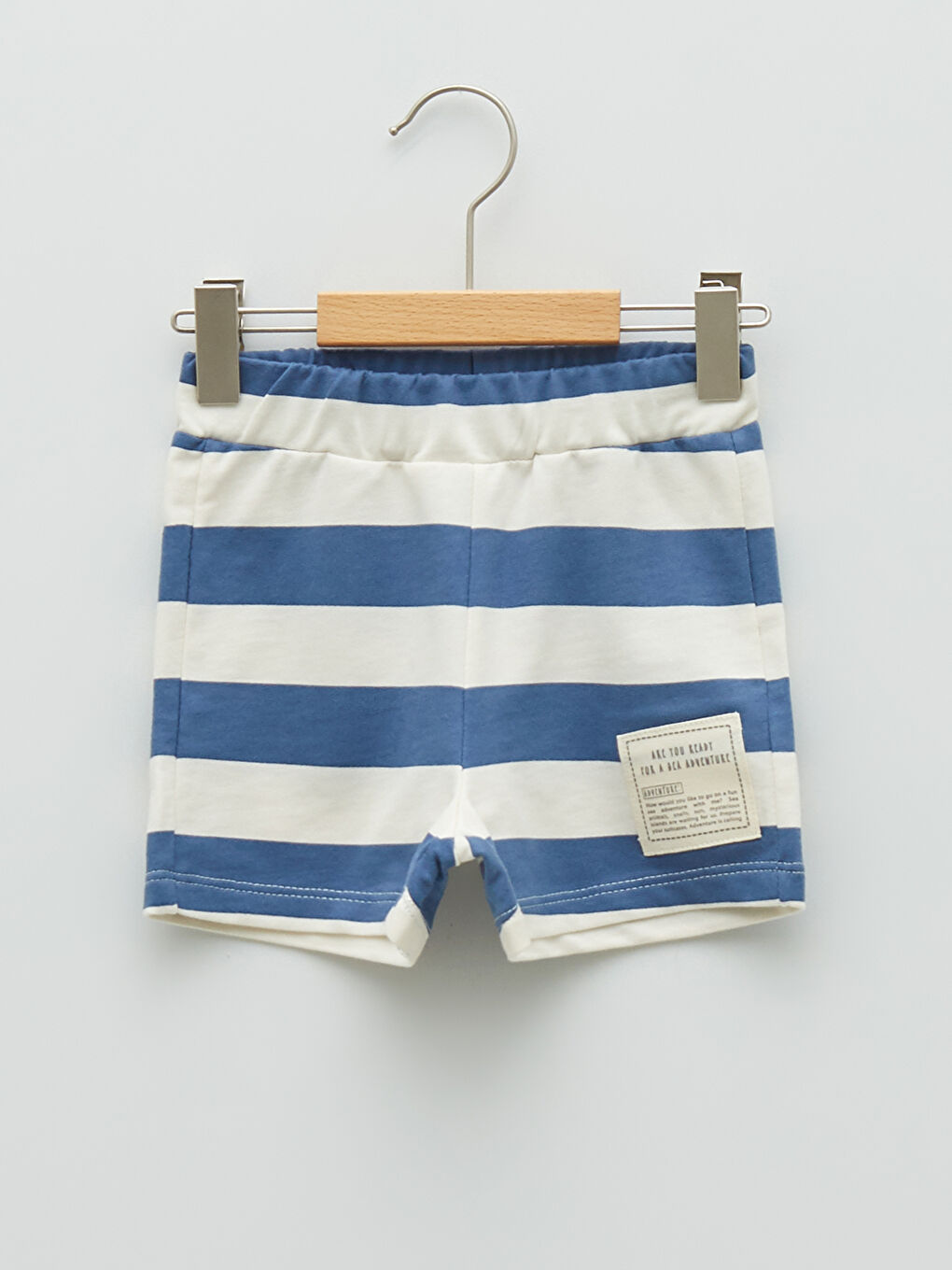 Crew Neck Short Sleeve Printed Baby Boys' T-Shirt and Shorts 2 Pack Set-3