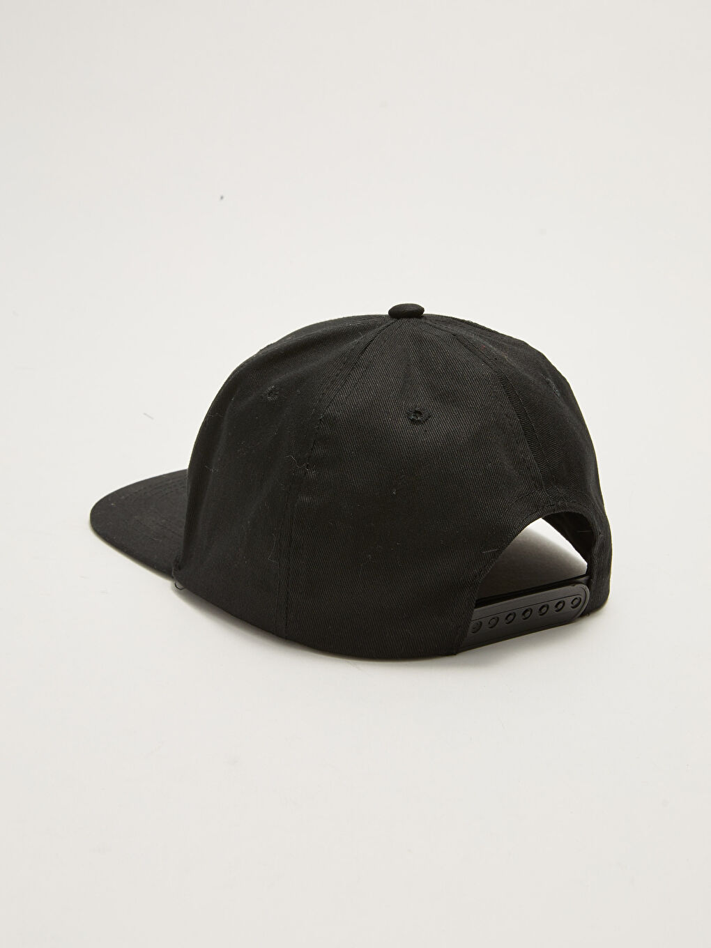 Siyah Aplike Nakışlı Erkek Hip Hop Şapka-3