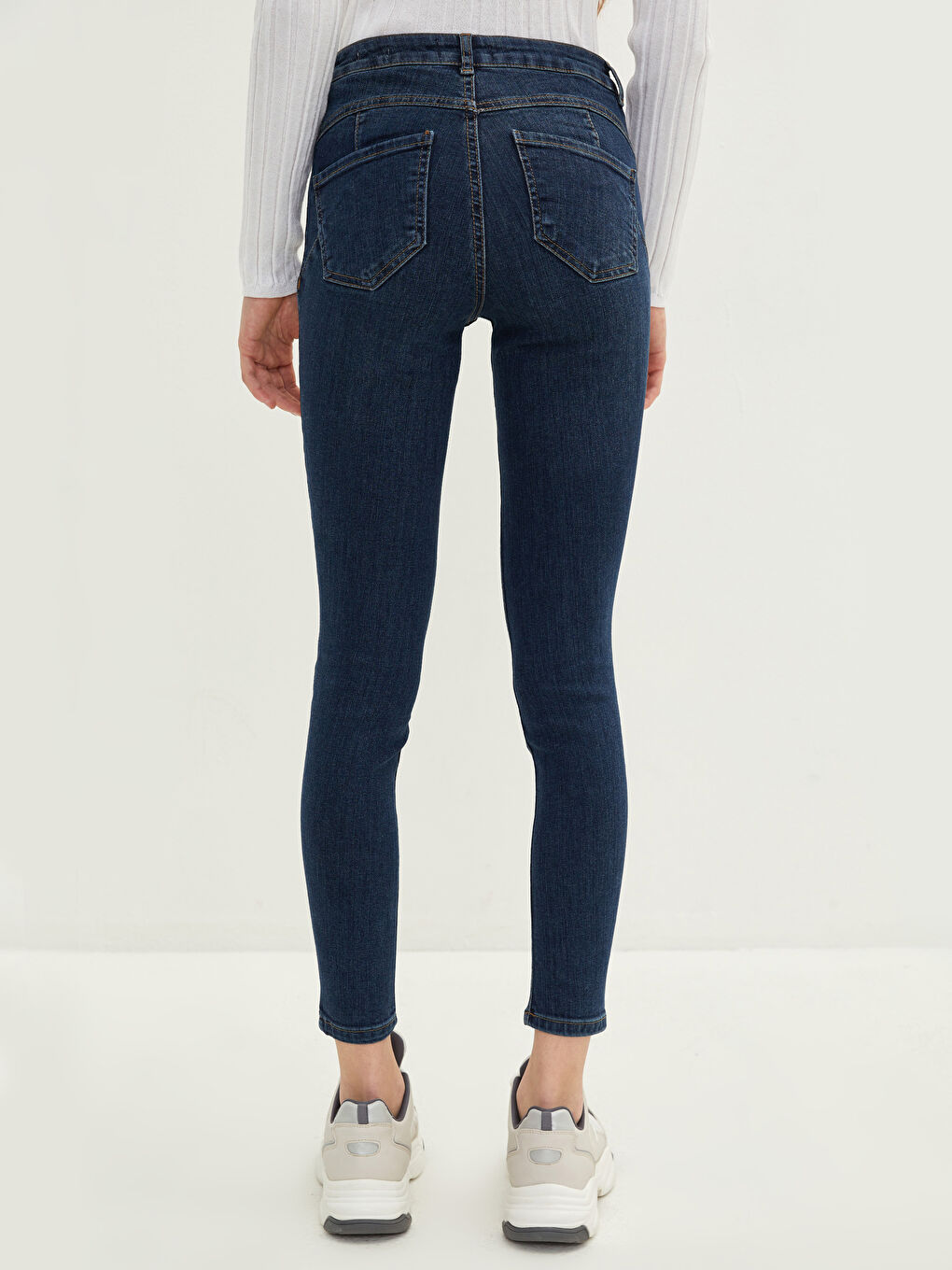 LCW Jeans Farmerke Rodeo uskog kroja Merkur sa detaljima džepova i normalnim strukom - Ženske -S23447Z8-309