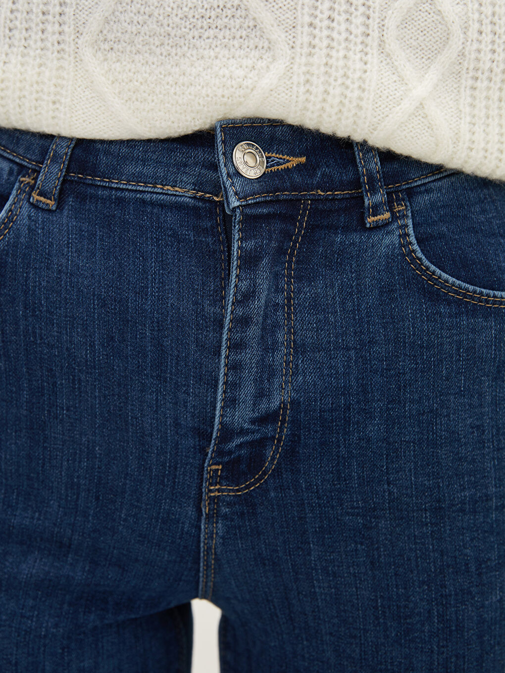 LCW Jeans Farmerke sa visokim strukom Jupiter ekstra uskog kroja za žene -S23451Z8-507