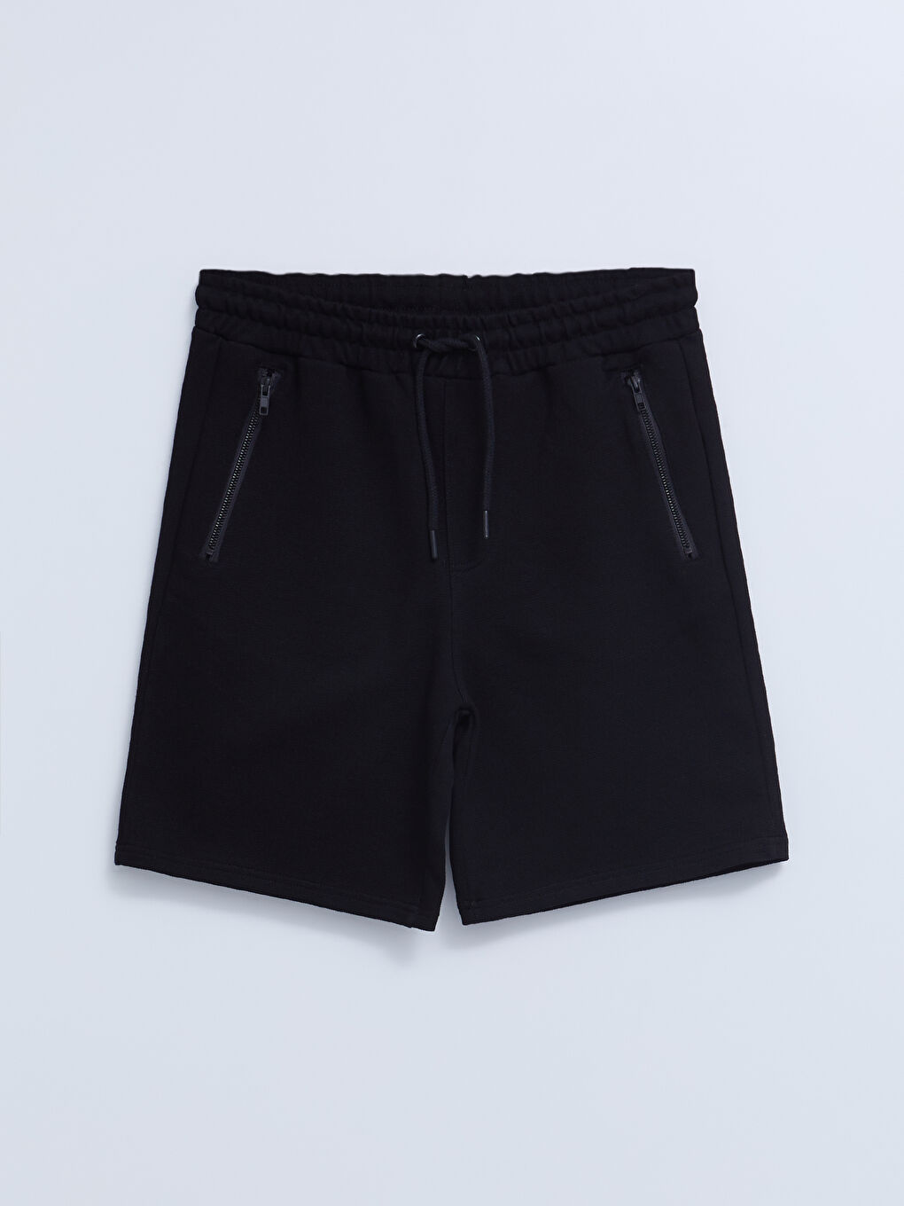 Regular Fit Pique Men's Shorts-5