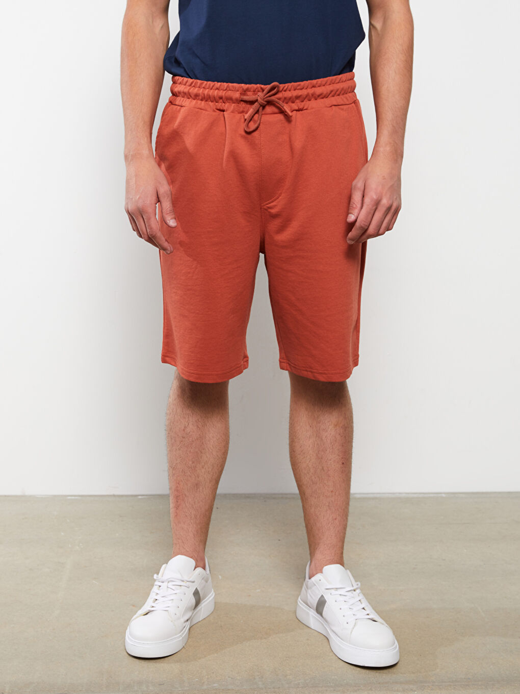 Standard Pattern Knitted Men's Shorts -S23456Z8-GZZ
