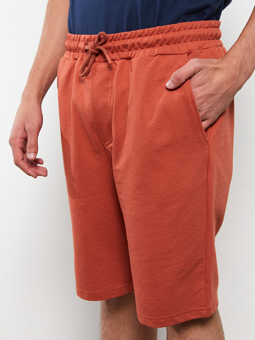Standard Pattern Knitted Men's Shorts -S23456Z8-GZZ