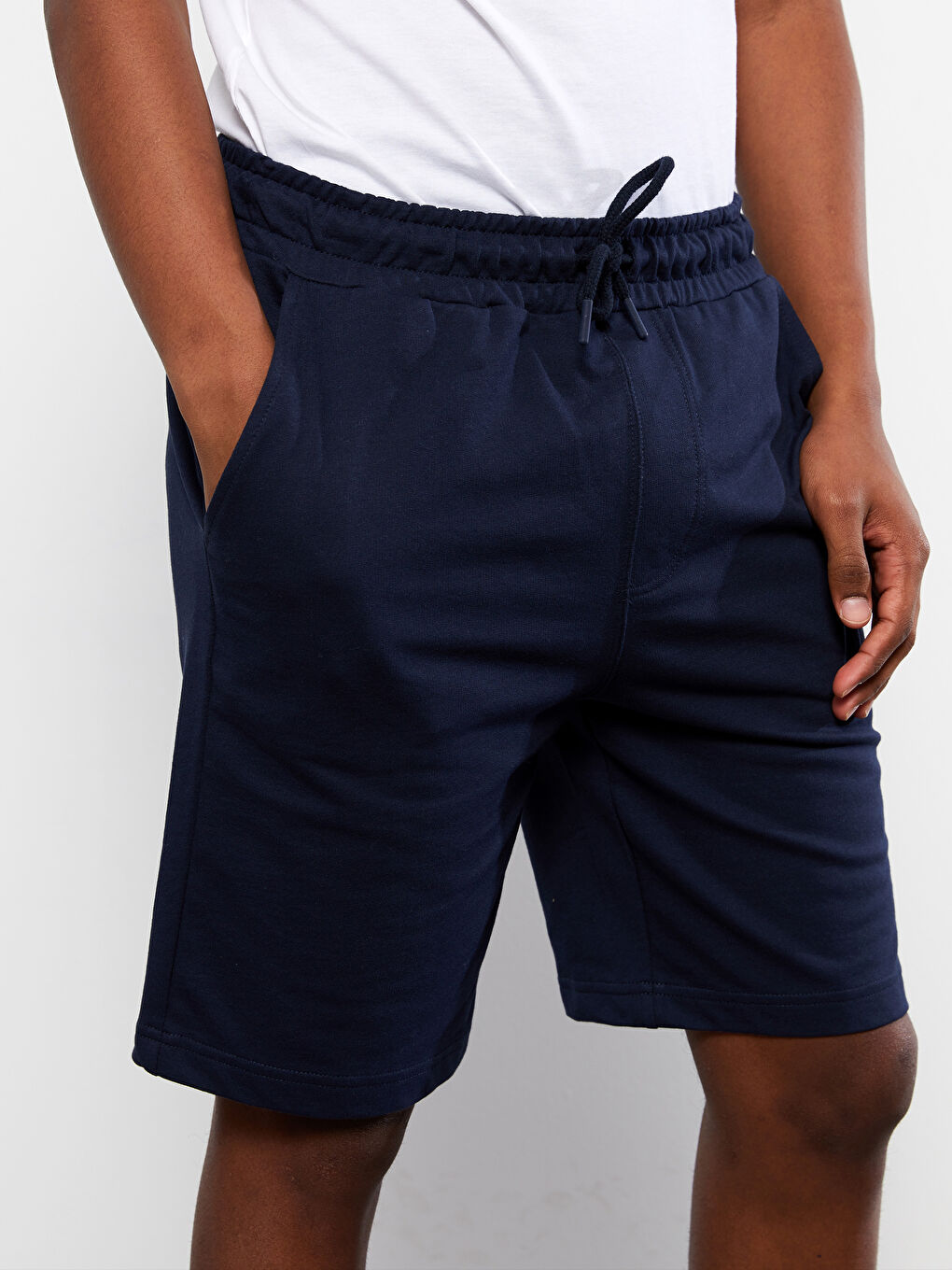 XSIDE Standard Pattern Knitted Men's Shorts -S23456Z8-HRZ