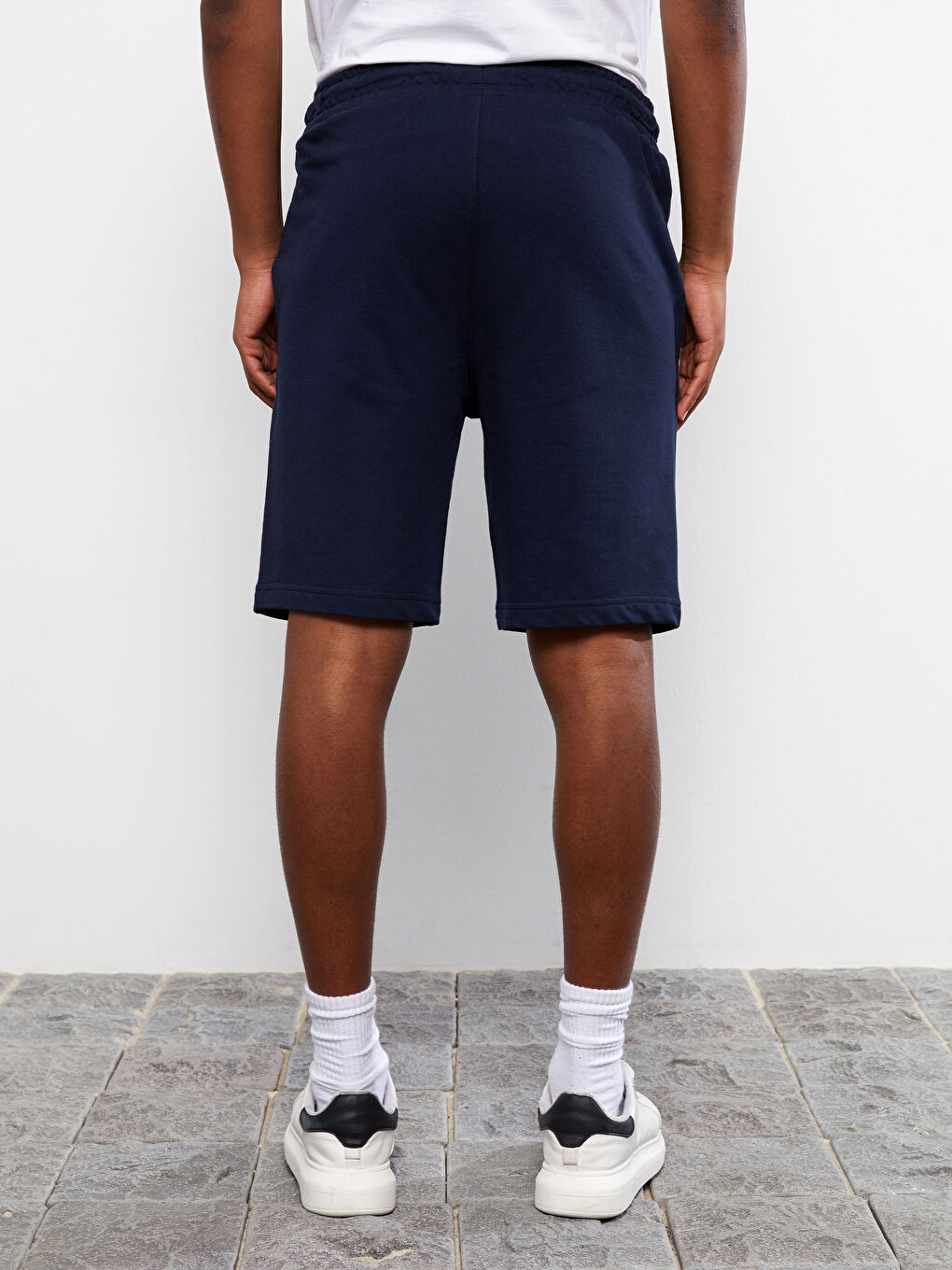 XSIDE Standard Pattern Knitted Men's Shorts -S23456Z8-HRZ