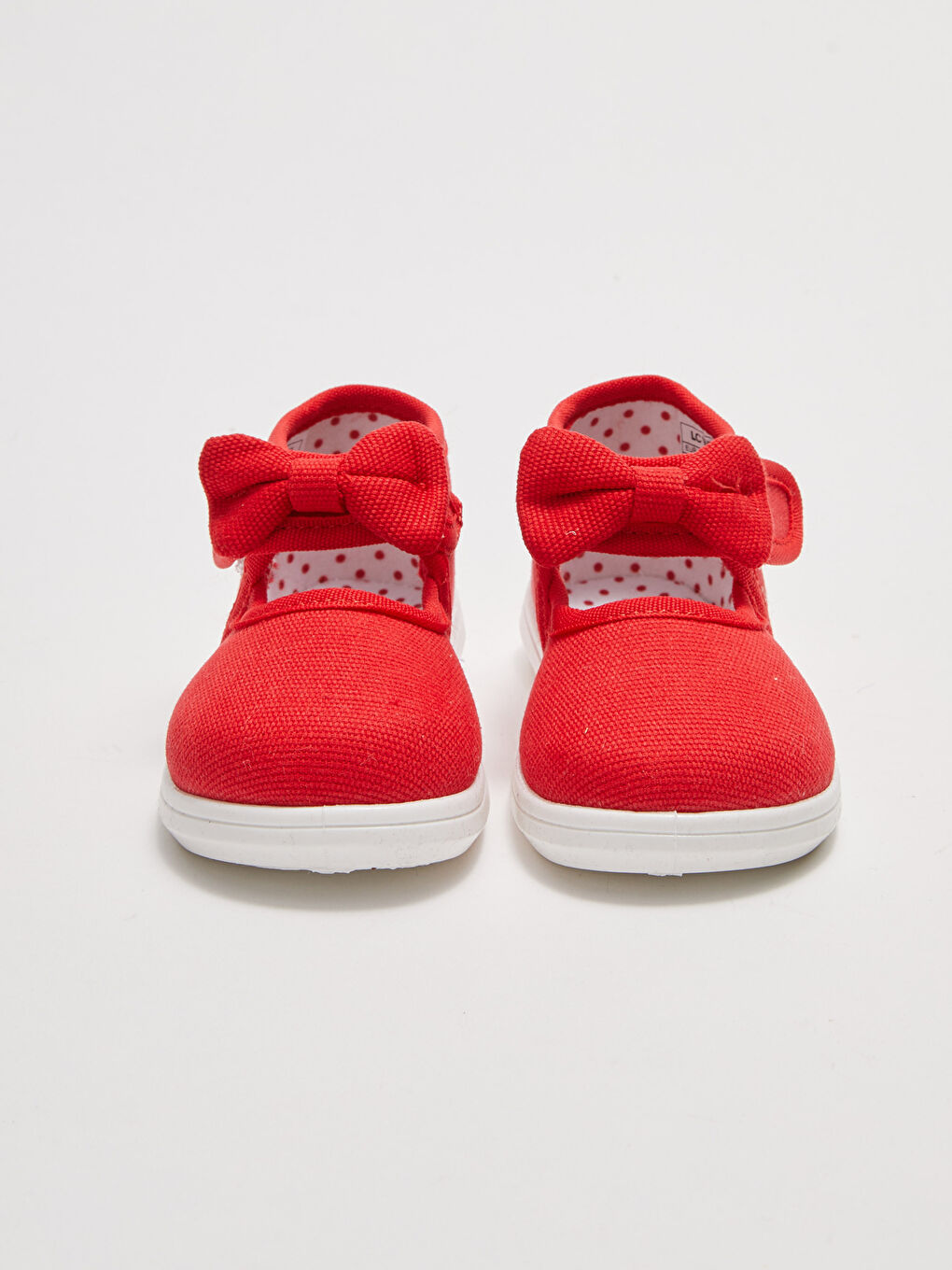 LCW STEPS Velcro Closure Baby Girl First Step Shoes -S23466Z1-CRT