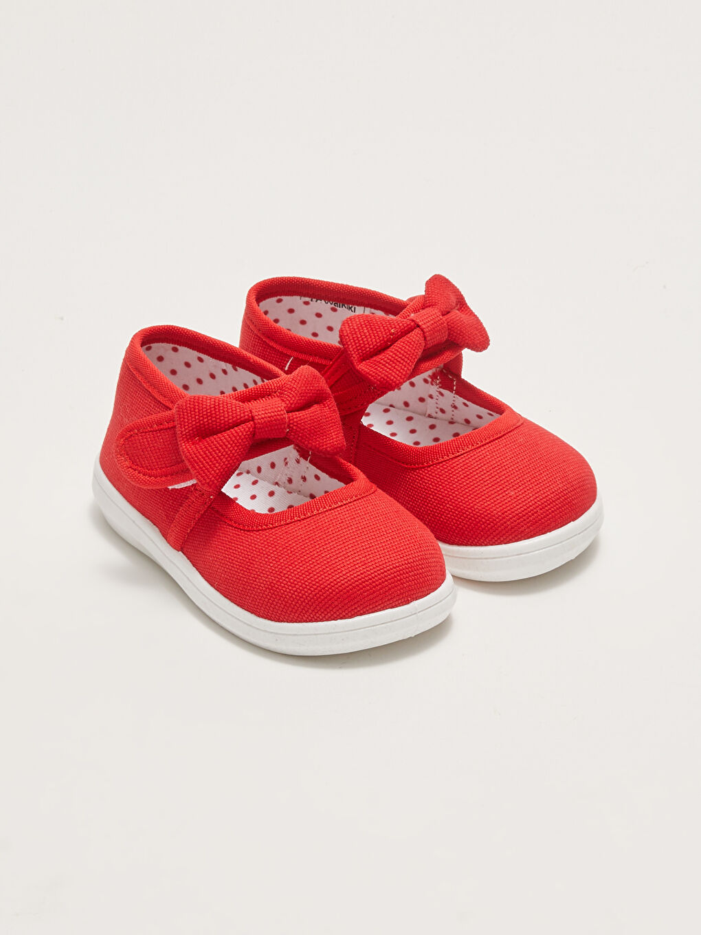 LCW STEPS Velcro Closure Baby Girl First Step Shoes -S23466Z1-CRT