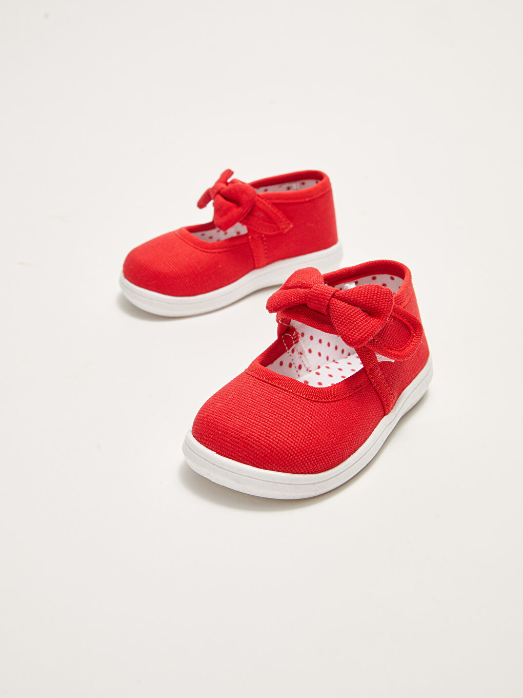 LCW STEPS Velcro Closure Baby Girl First Step Shoes -S23466Z1-CRT