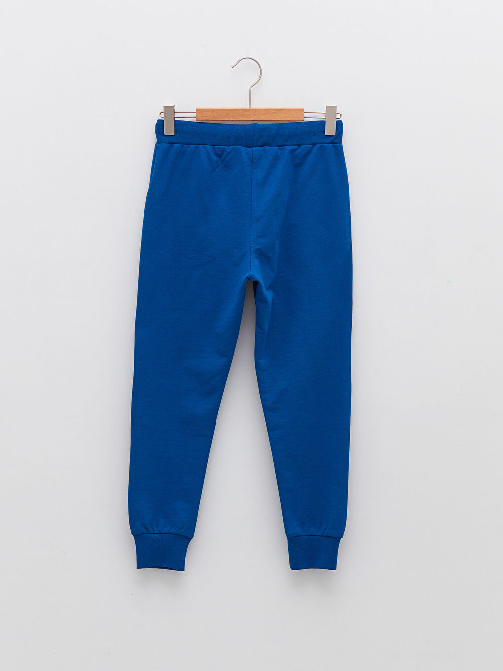 Mavi Beli Lastikli Real Madrid Baskılı Erkek Çocuk Jogger Eşofman Altı-1