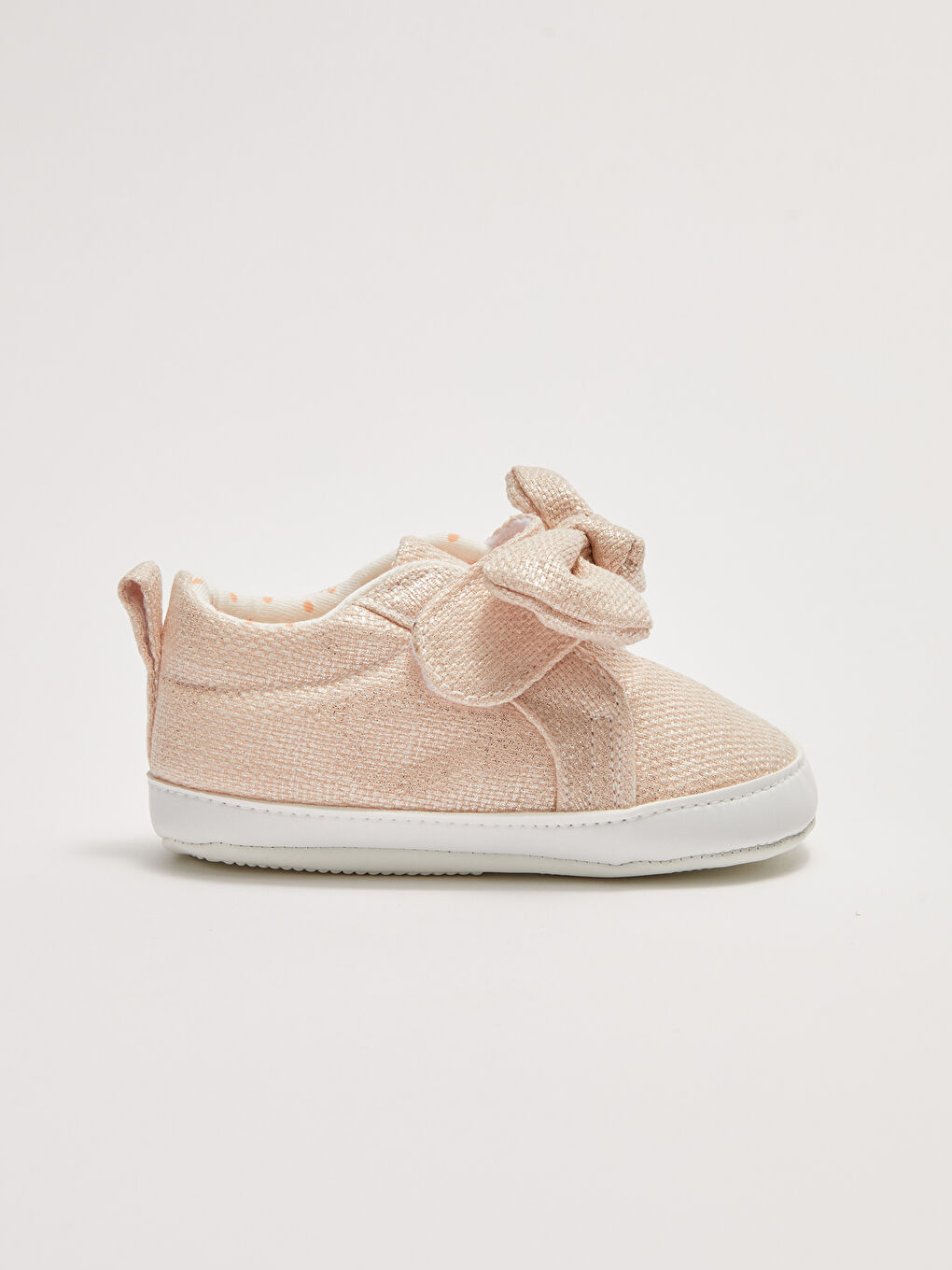LCW STEPS Ribbon Detailed Velcro Closure Baby Girl Pre-Toddler Shoes -S23475Z1-SBW