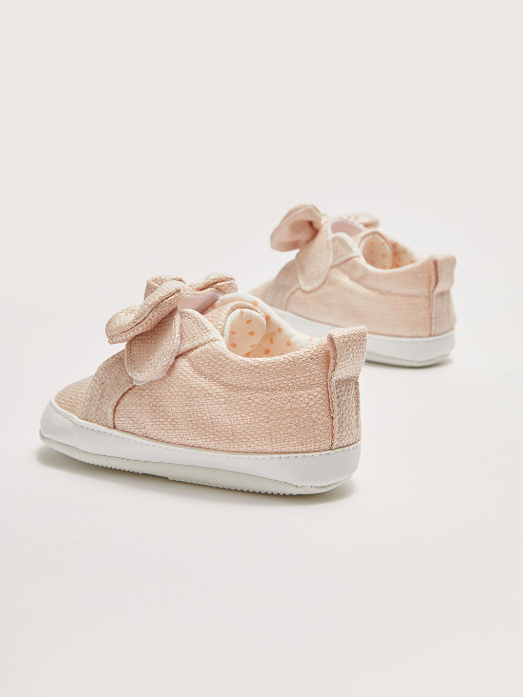 LCW STEPS Ribbon Detailed Velcro Closure Baby Girl Pre-Toddler Shoes -S23475Z1-SBW