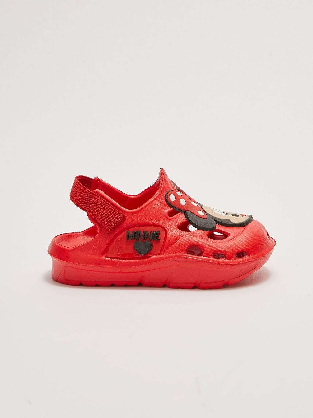 Sandales Bébé Fille Élastiques Détail Patch 3D Sous Licence Minnie Mouse-1