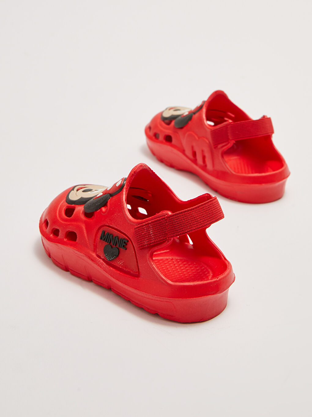 Sandales Bébé Fille Élastiques Détail Patch 3D Sous Licence Minnie Mouse-4