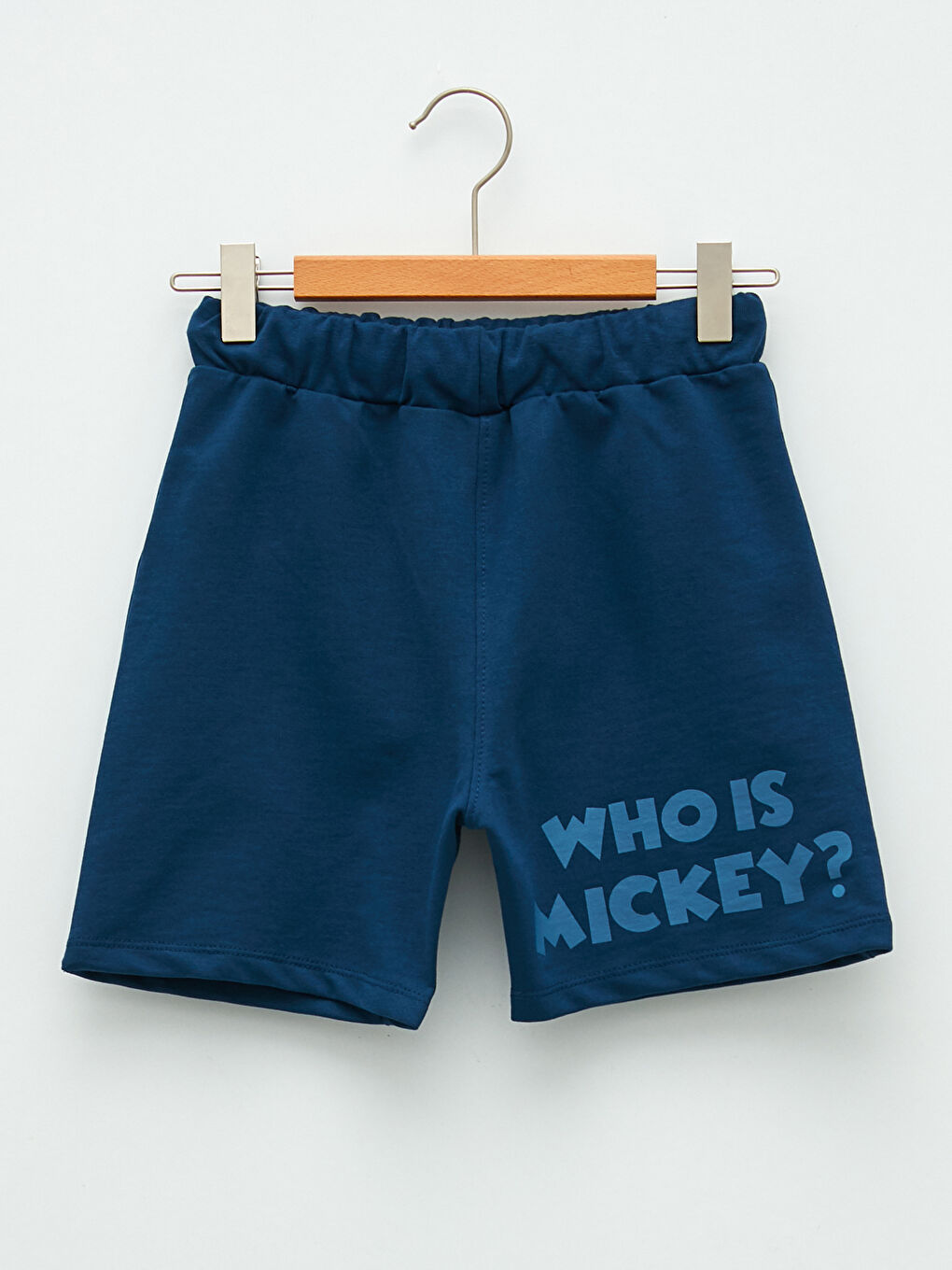 Mickey Mouse Printed Boy Shorts With Elastic Waist -S23502Z4-HFS