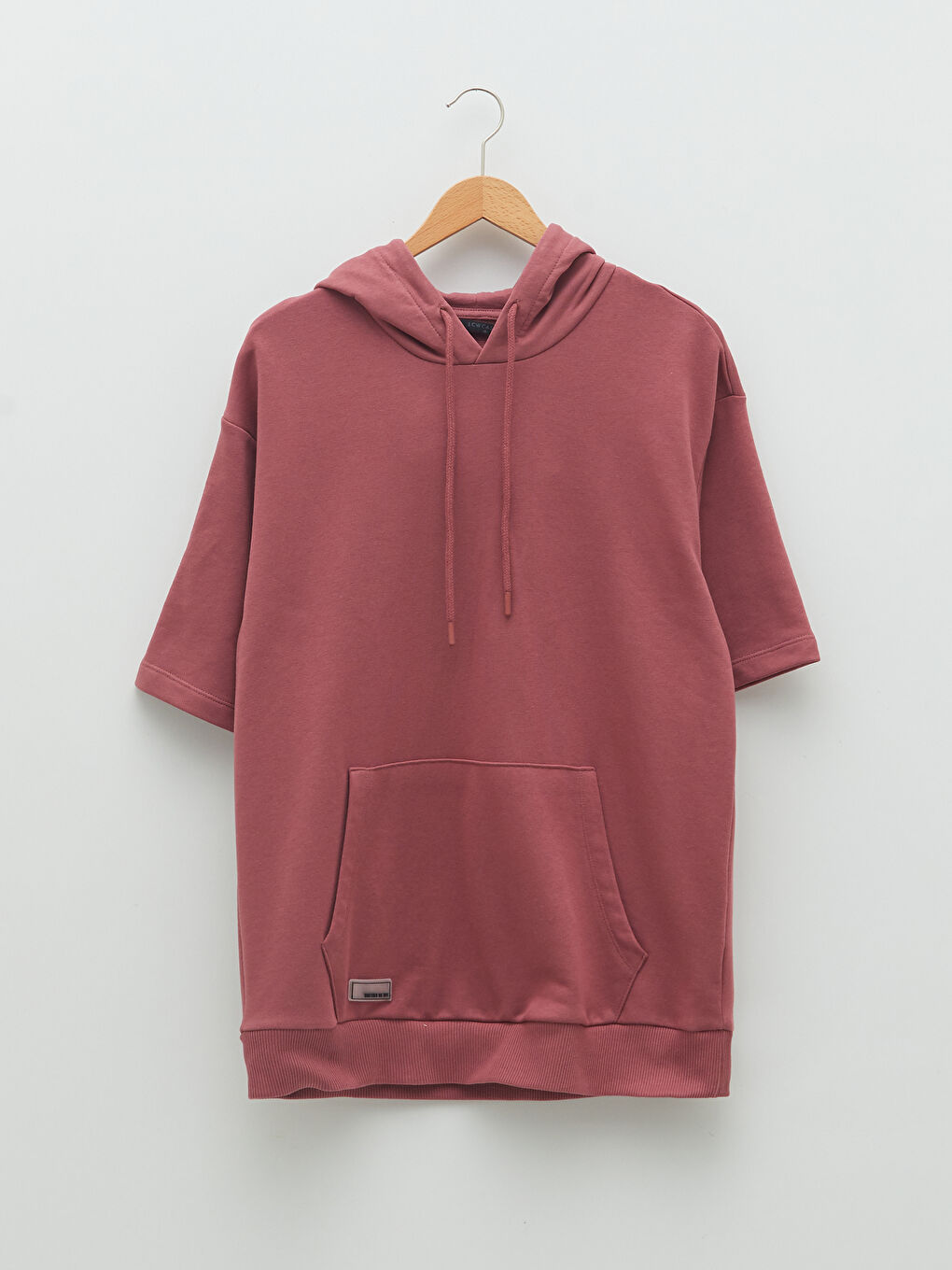 LC Waikiki Men's Hoodie Short Sleeve Hoodie -S23503Z8-RUK