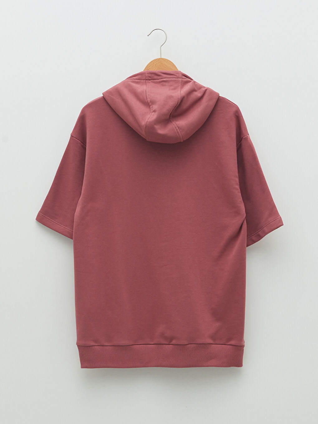 LC Waikiki Men's Hoodie Short Sleeve Hoodie -S23503Z8-RUK