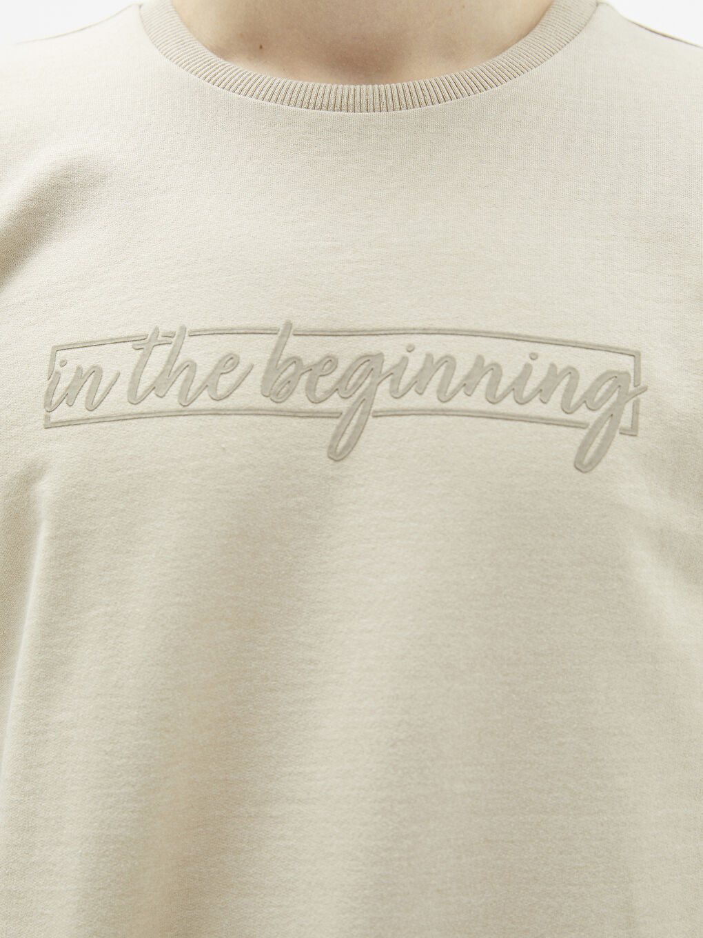 Crew Neck Long Sleeve Printed Men's Sweatshirt-3