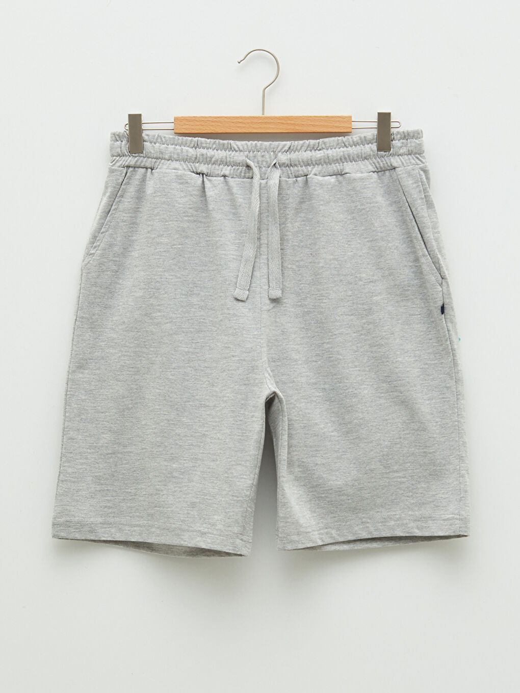 Gri Standart Kalıp Erkek Pijama Alt Şort-6