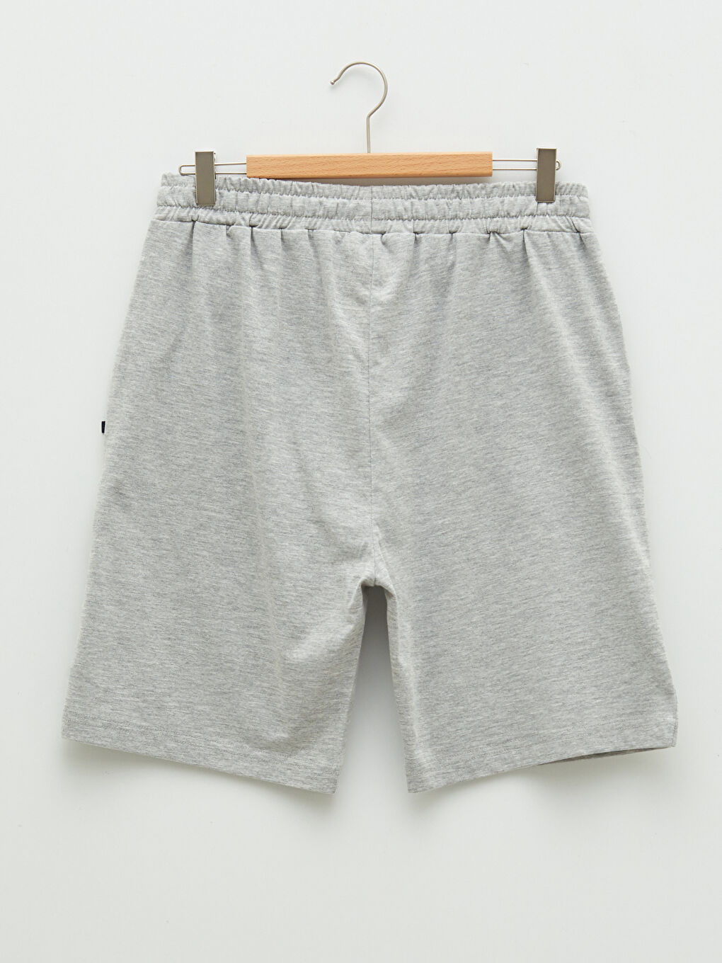 Gri Standart Kalıp Erkek Pijama Alt Şort-7