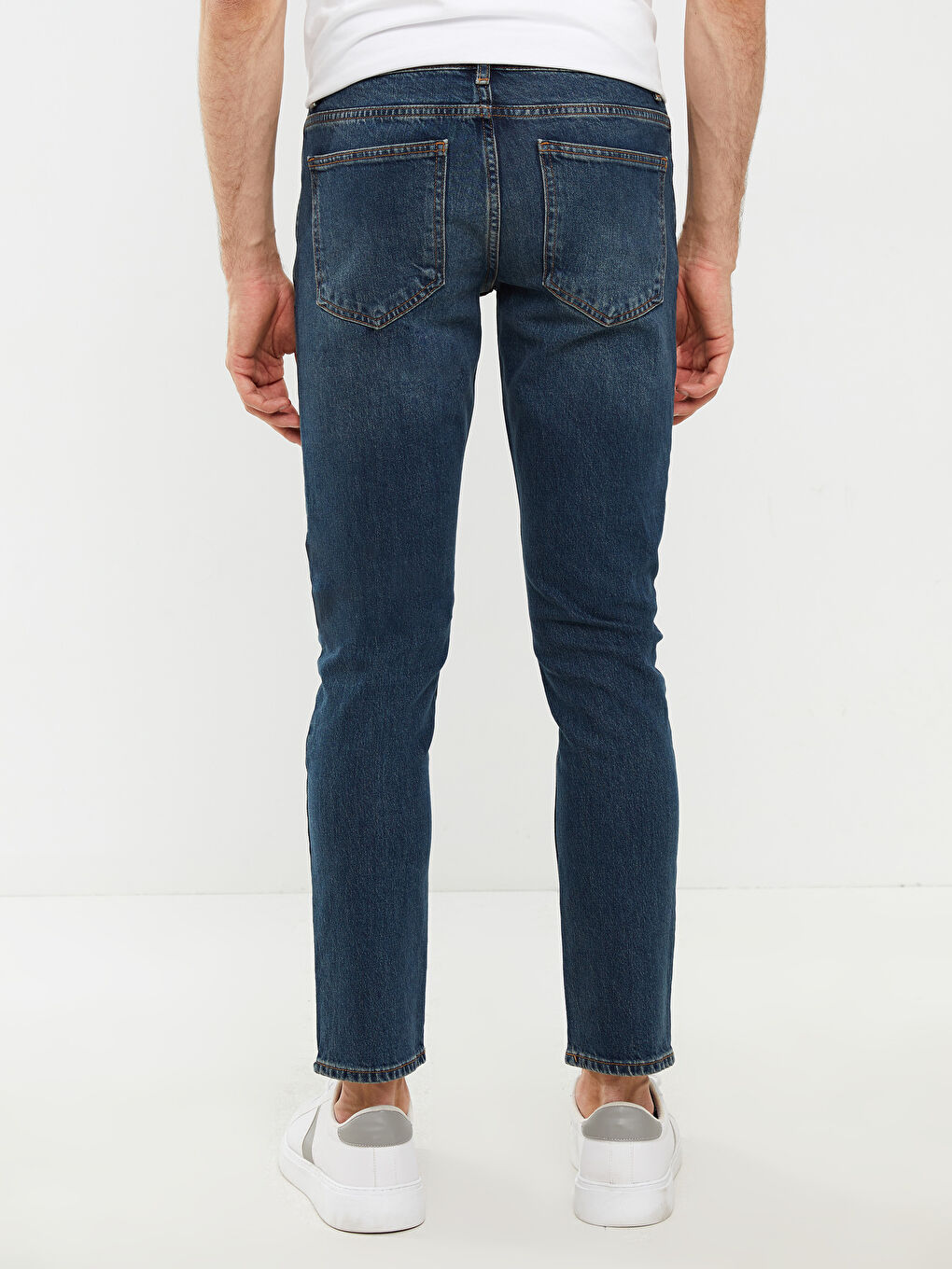 750 Blugi Slim Fit pentru Bărbați-3