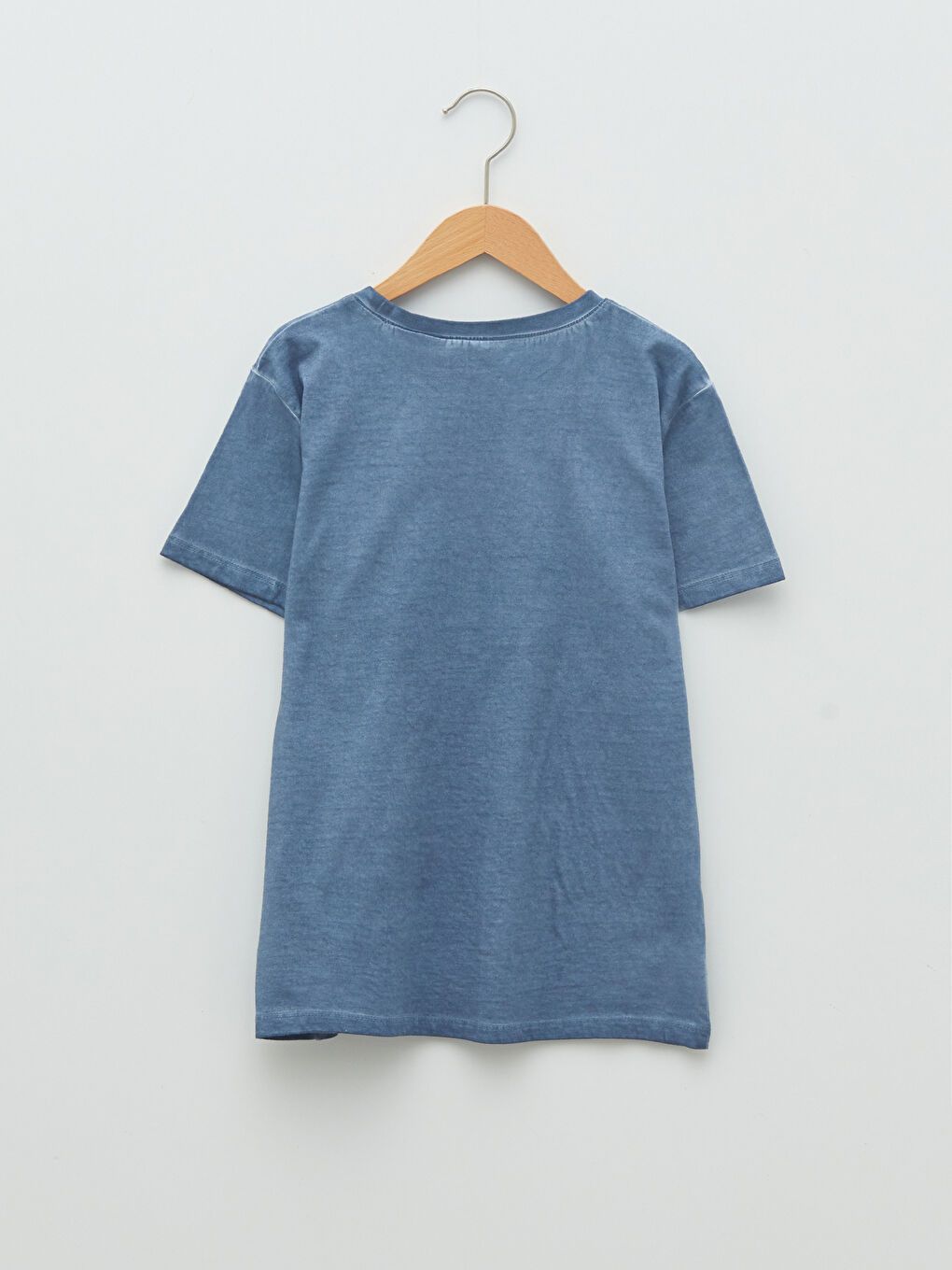 Crew Neck Harvard University Printed Short Sleeve Boy T-Shirt-1