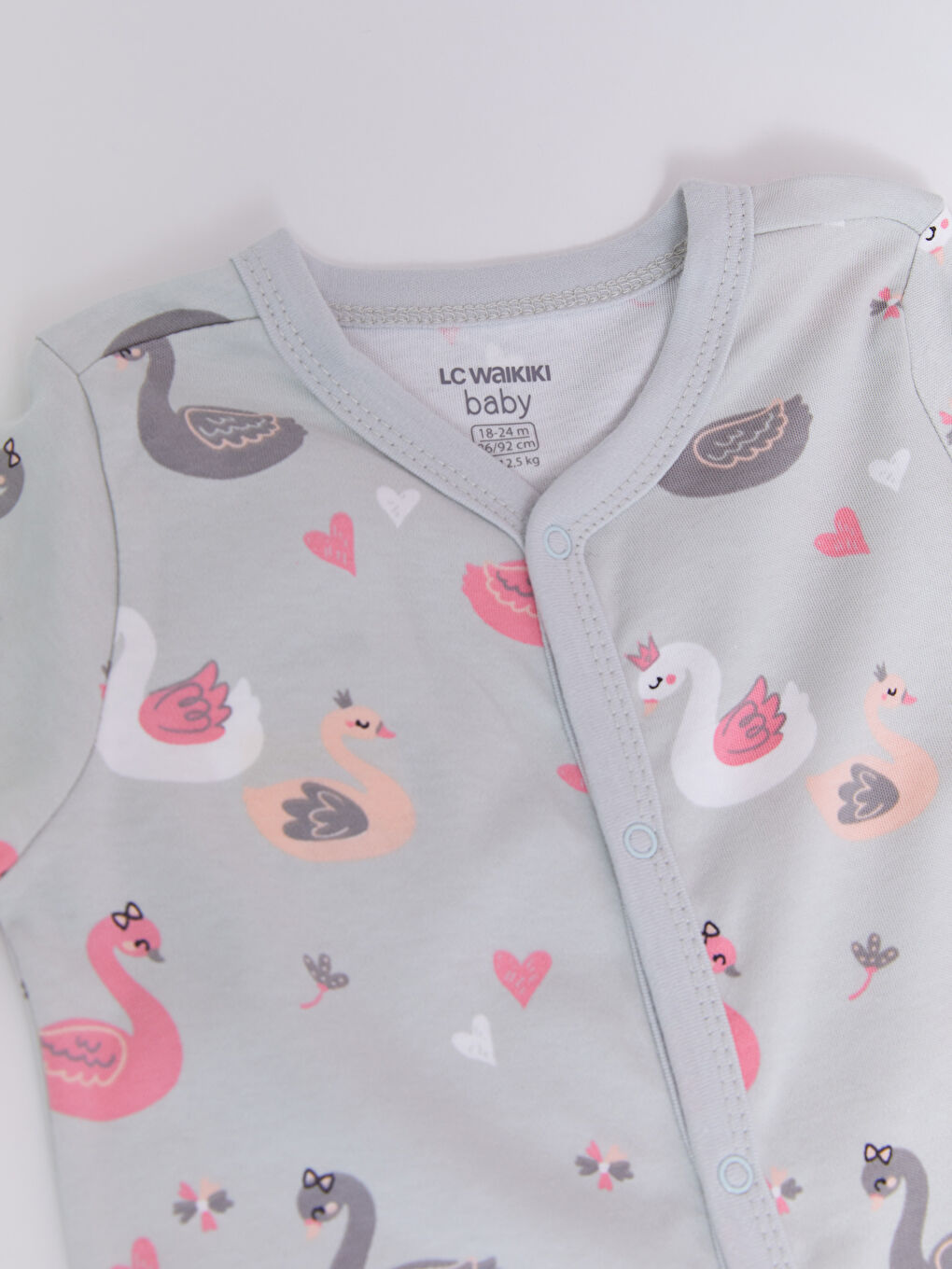 Beba djevojčica SIVA Kombinezon  -4