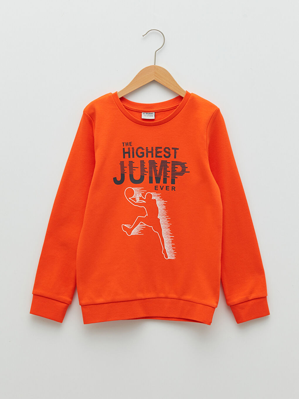 Свитшот с круглым вырезом, с принтом, с длинным рукавом для мальчиков