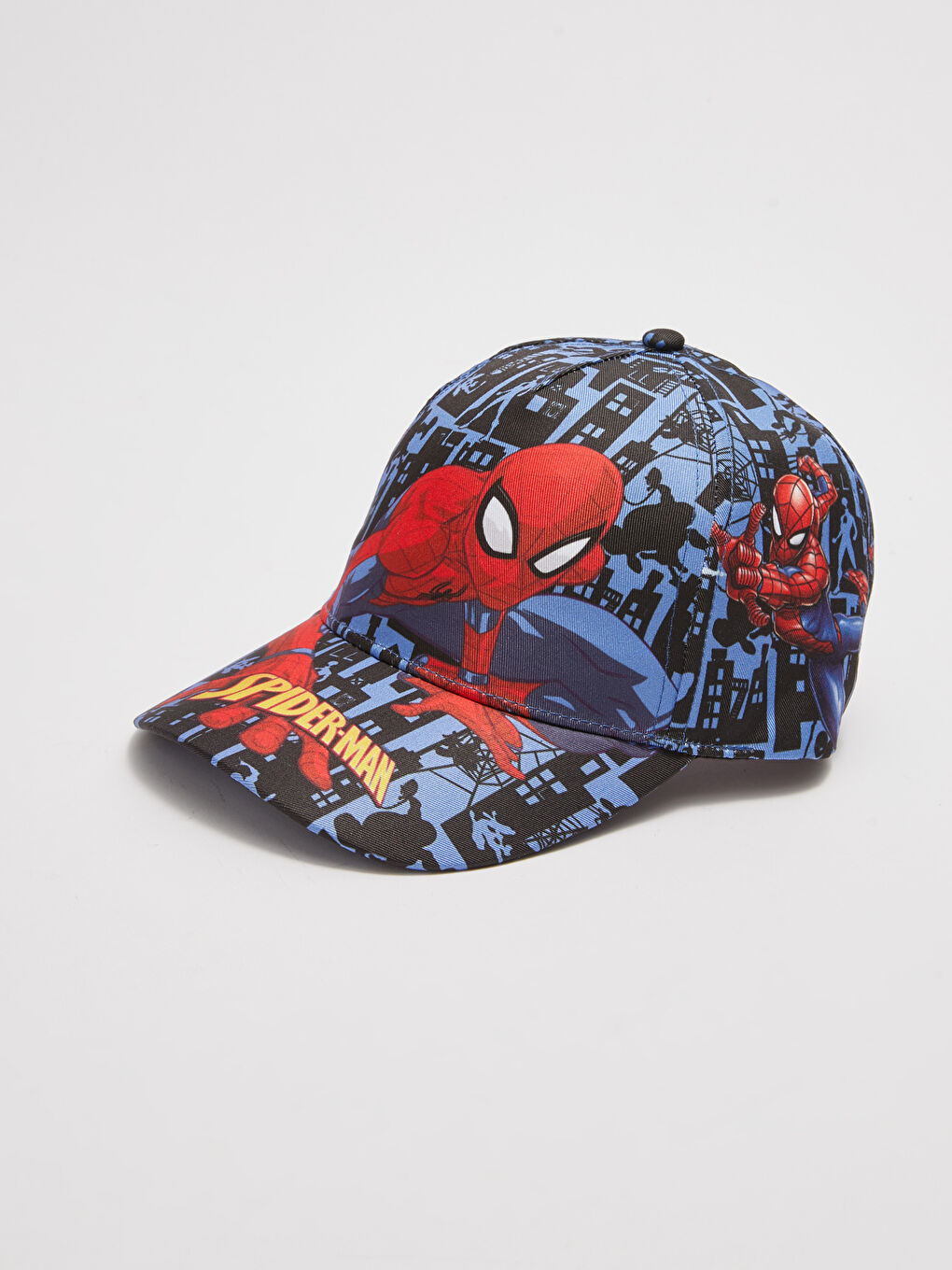 Өрмекші-адам лицензияланған ұл кепка-1