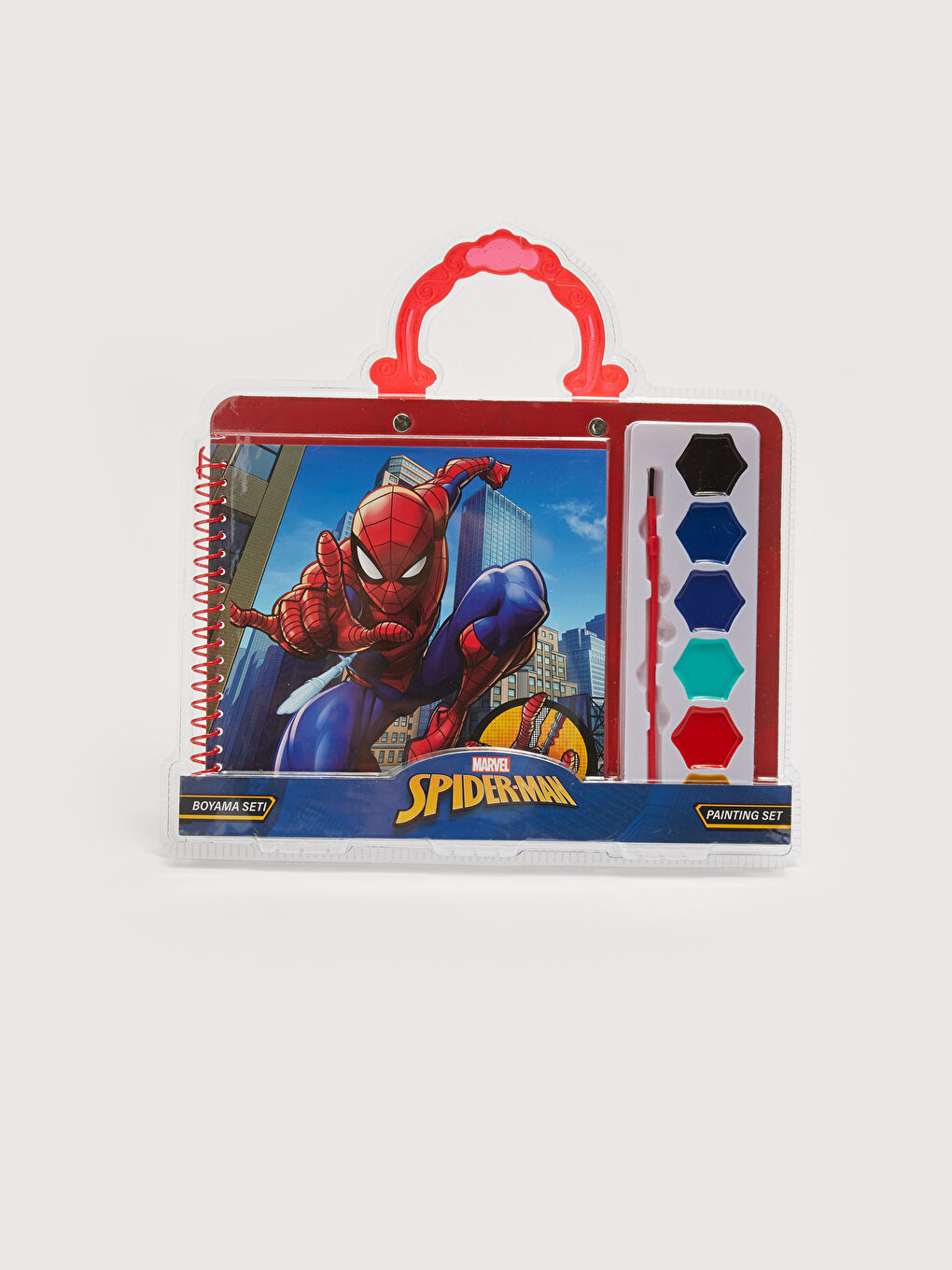 Spiderman Lisanslı Boyama Seti