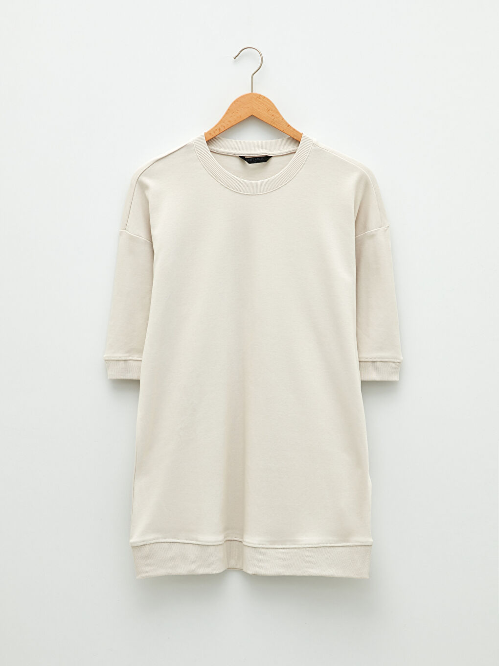 Oversize Crew Neck Short Sleeve Men's Sweatshirt-5