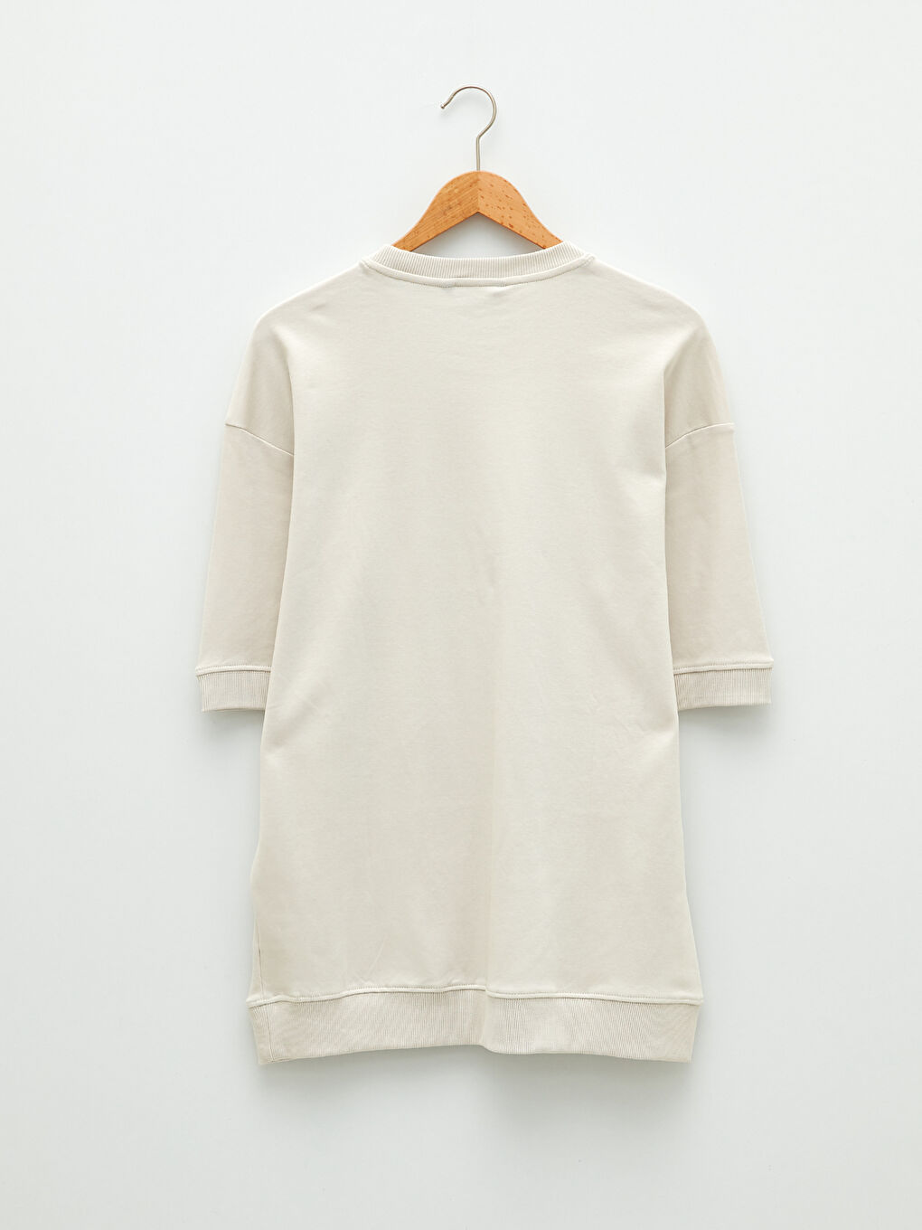 Oversize Crew Neck Short Sleeve Men's Sweatshirt-6