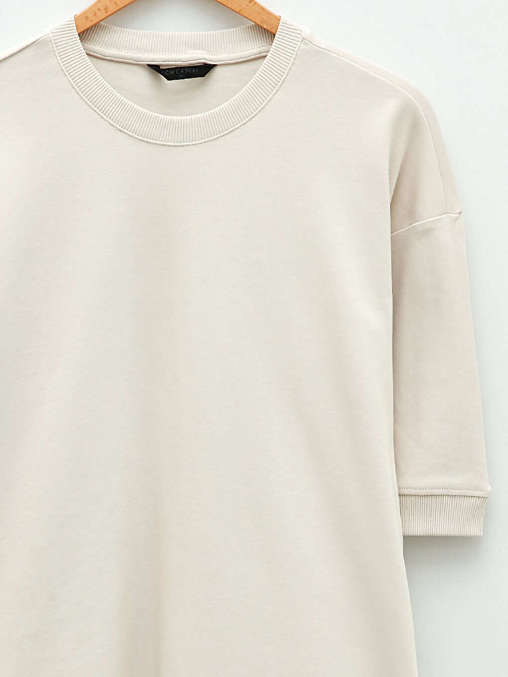 Oversize Crew Neck Short Sleeve Men's Sweatshirt-7