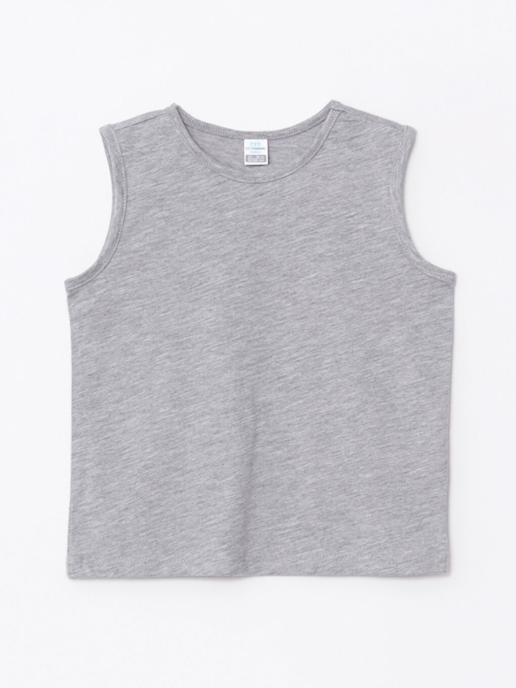 Antrasit Bisiklet Yaka Erkek Bebek Atlet 2'li-2