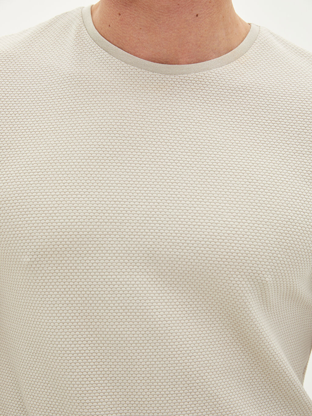 Crew Neck Short Sleeve Men's T-Shirt-3