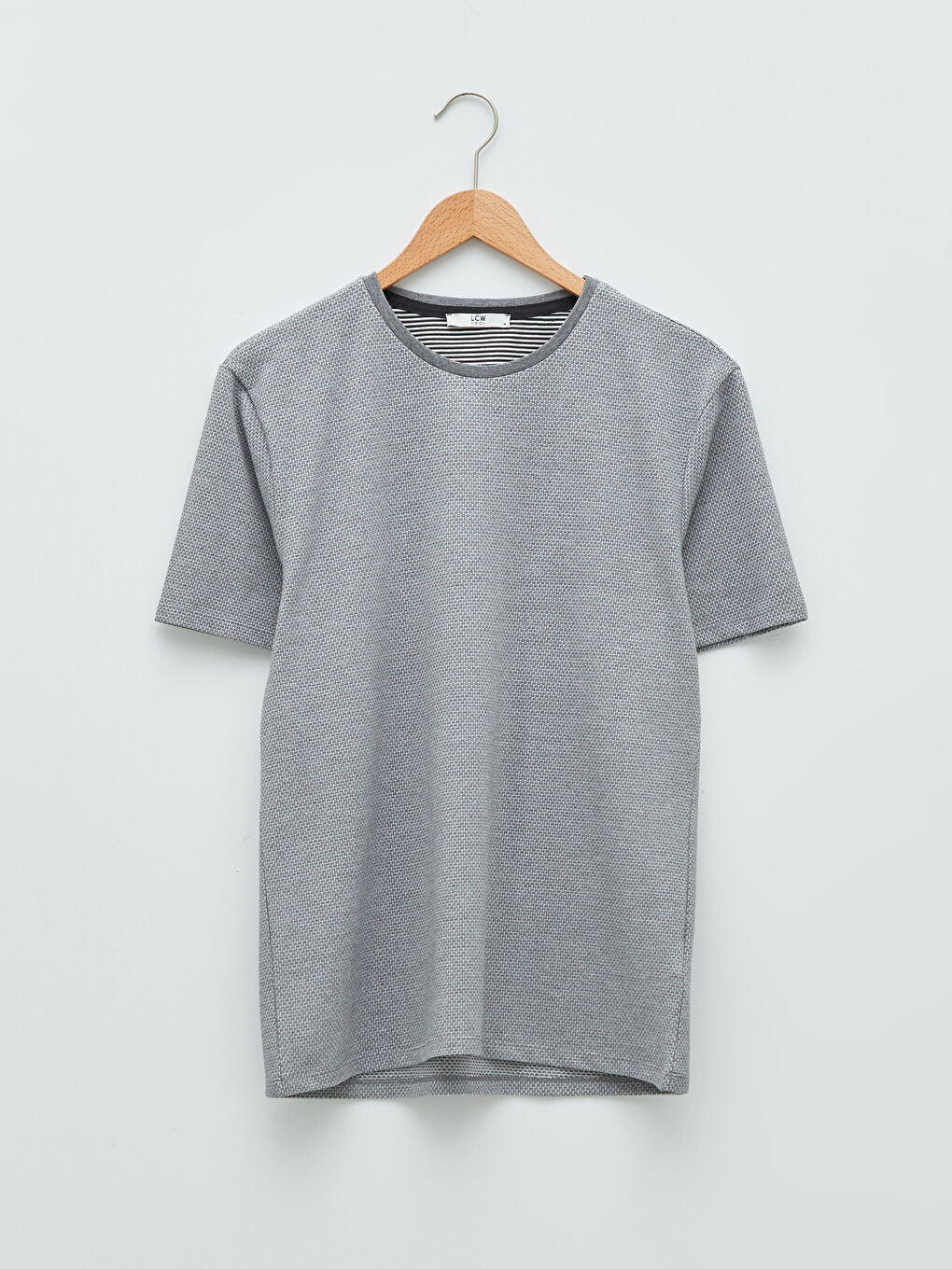 Crew Neck Short Sleeve Men's T-Shirt-5