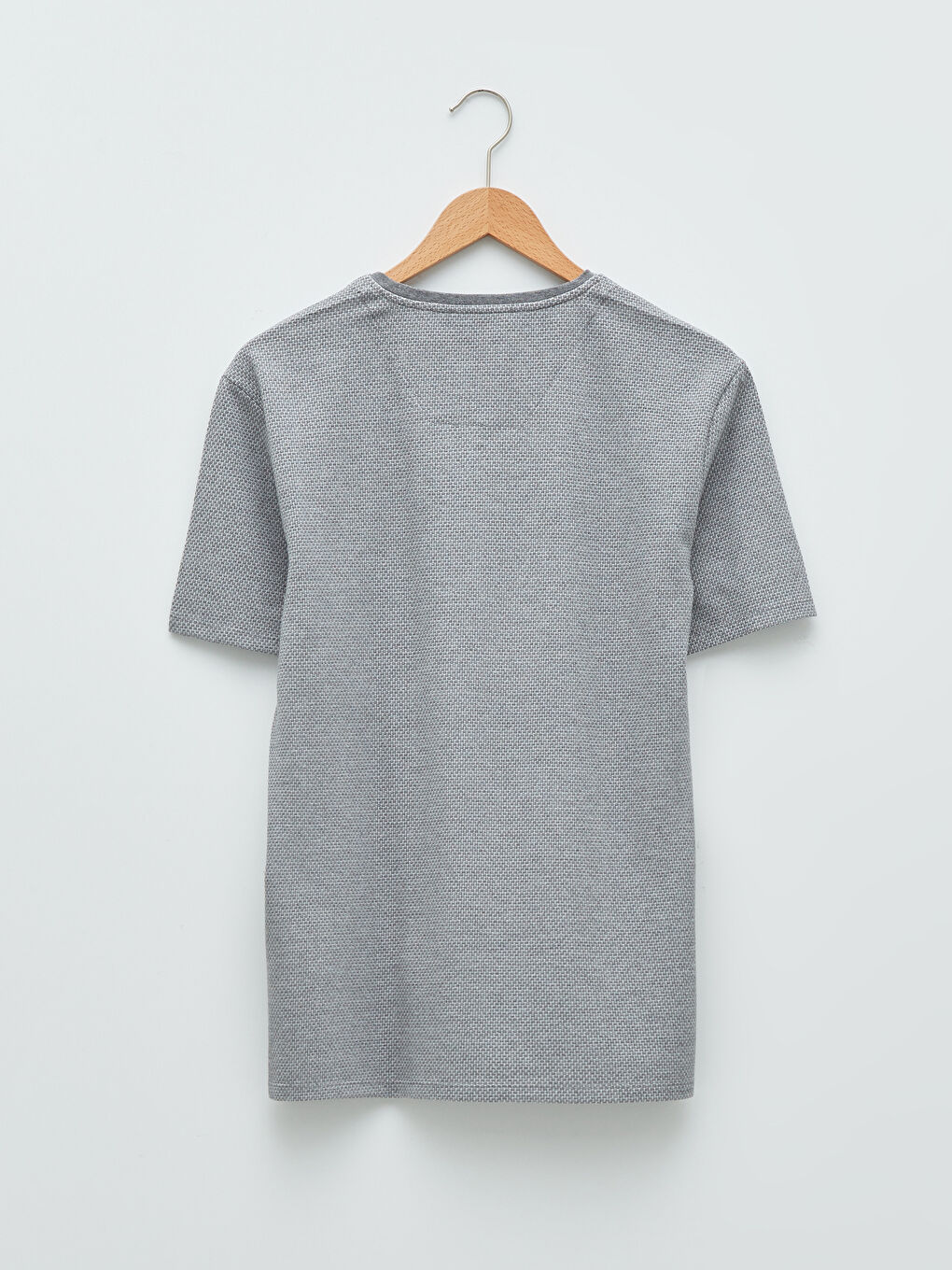 Crew Neck Short Sleeve Men's T-Shirt-6