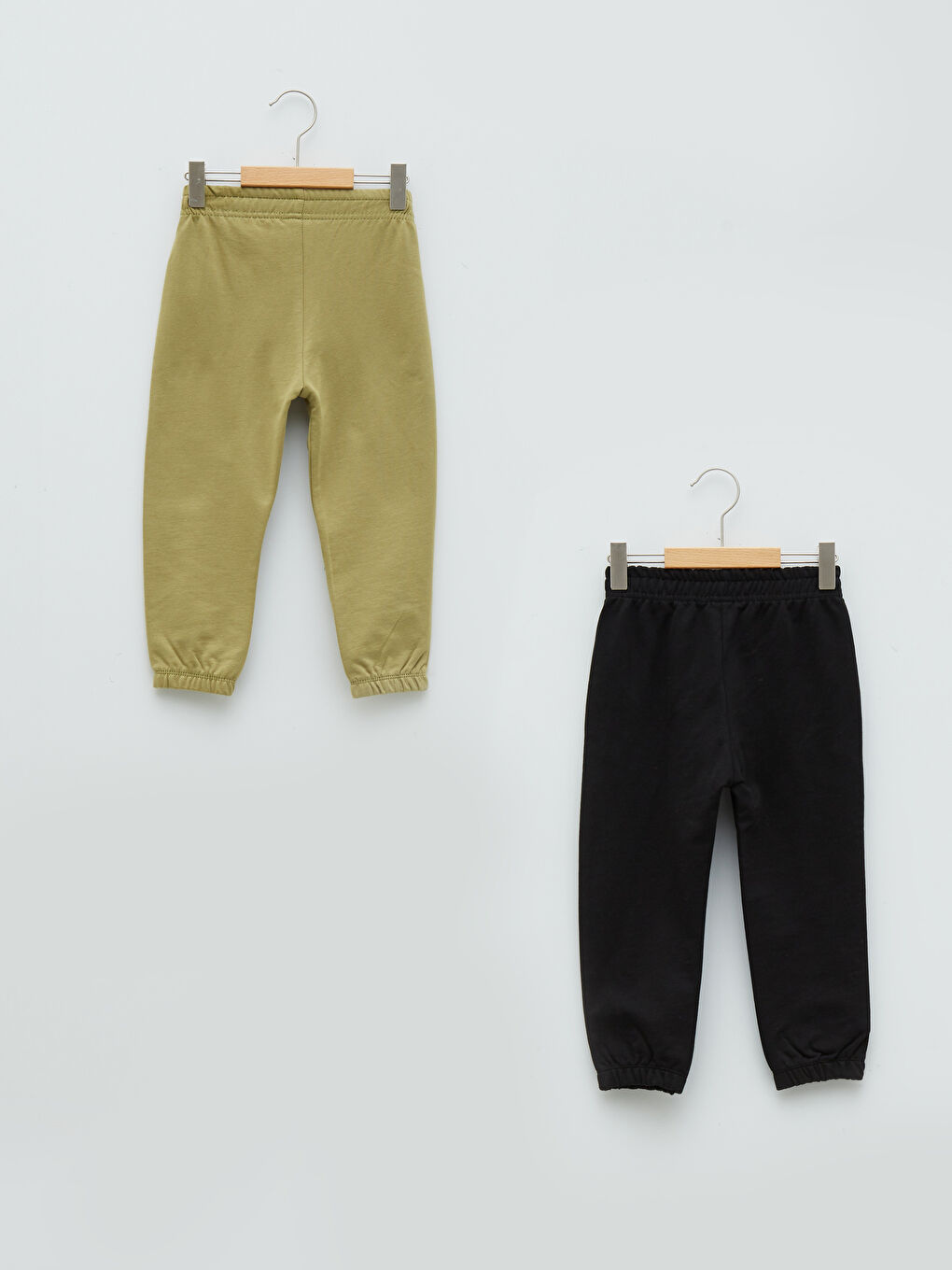 Elasticated Waist Basic Baby Boys' Trousers 2 Pack-1