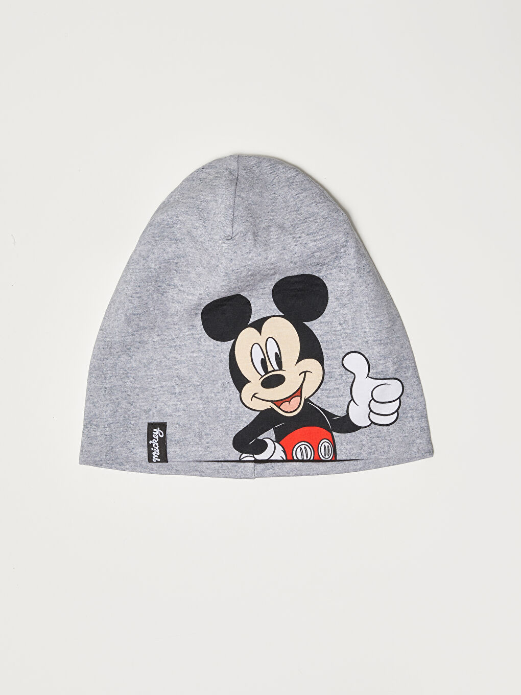 Gri Erkek Çocuk Mickey Mouse Lisanslı Bere