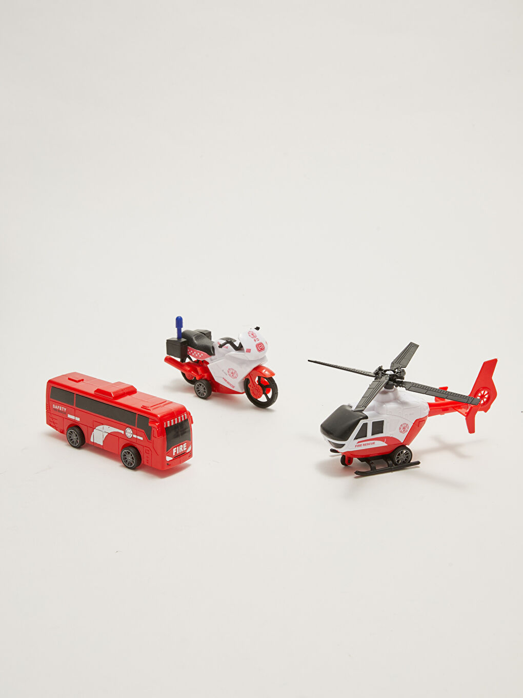 Tirer et Lâcher Ensemble Pompier et Police-1