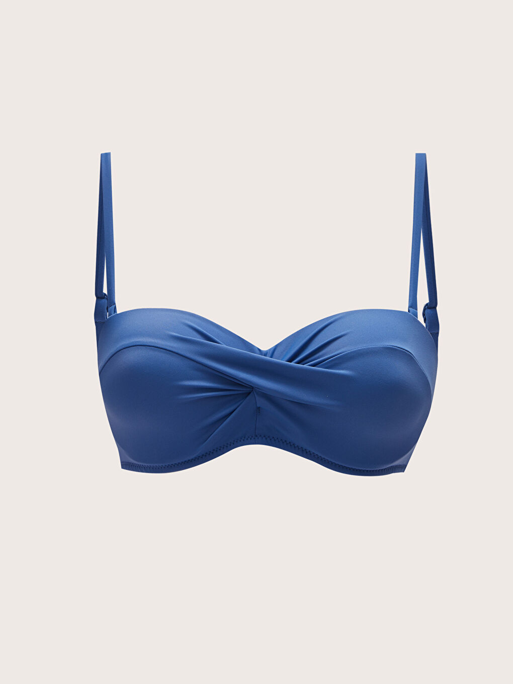 جزء علوي من البكيني قماش راشيل سادة غير مبطن