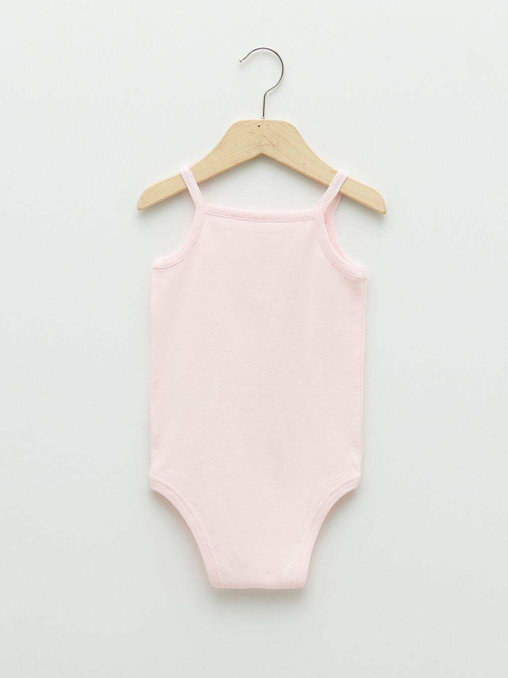 Body Bébé Uni En Coton Basique À Bretelles Et Col Carré Avec Boutons-Pression Lot De 5-9